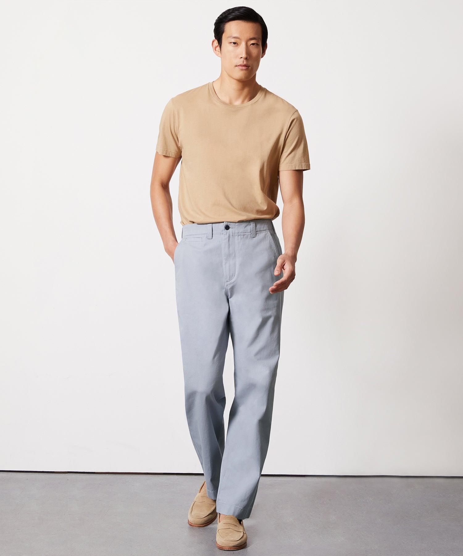 Relaxed Fit Favorite Chino in Steel Blue Product Image
