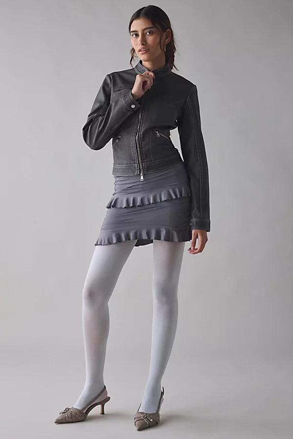 Classic Opaque Fashion Tights Womens at Urban Outfitters Product Image