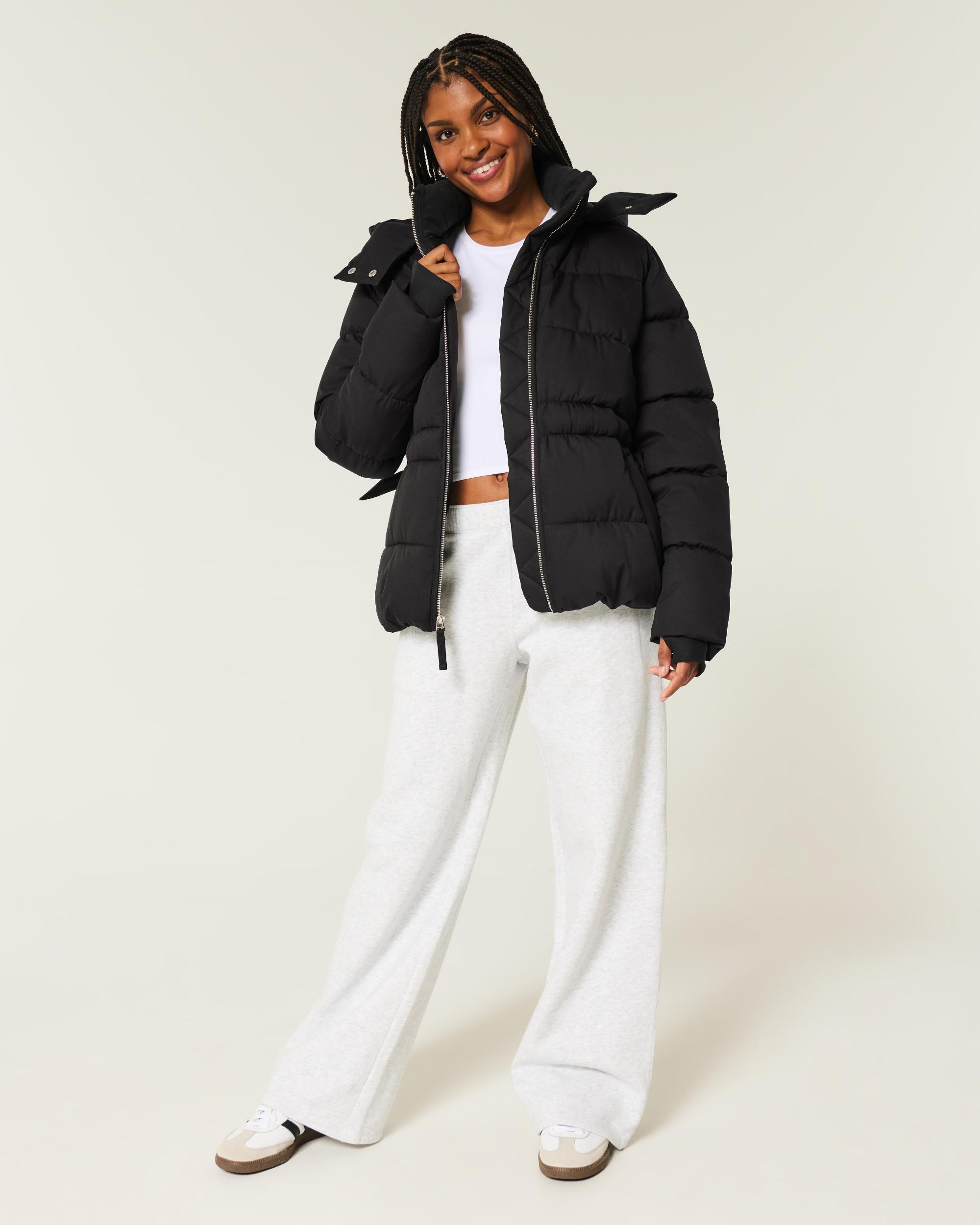 Side-Tie Puffer Jacket Product Image