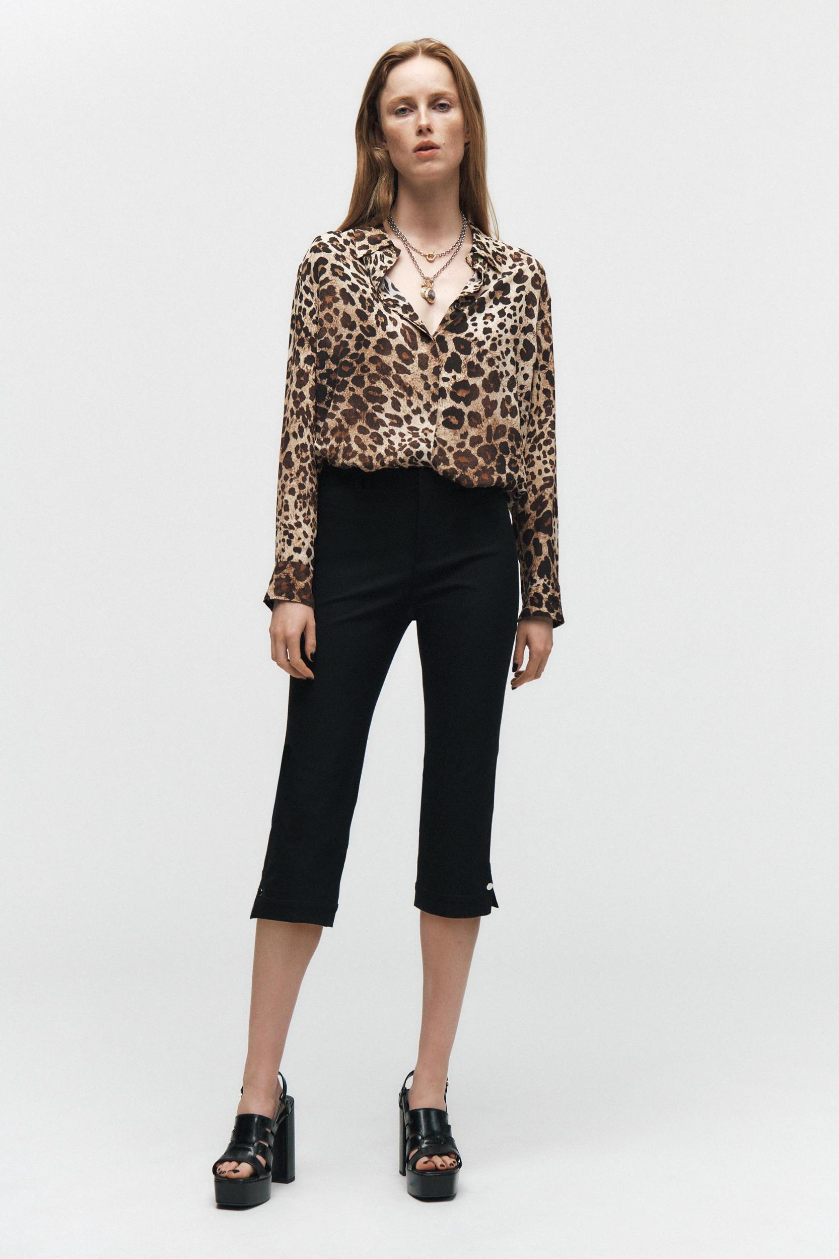 ZW COLLECTION ANIMAL PRINT SHIRT Product Image