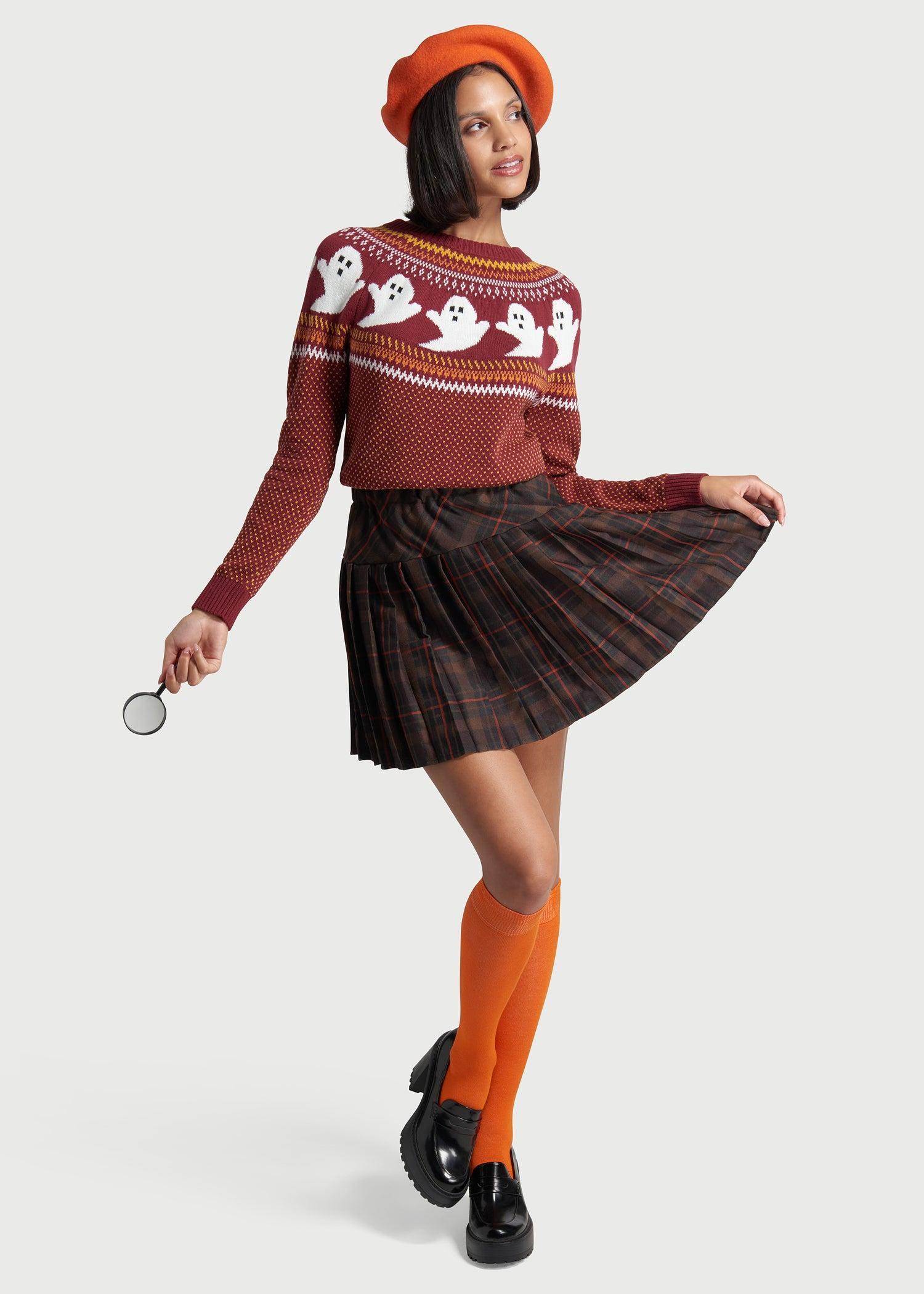 You've Been Ghosted Fair Isle Sweater Product Image