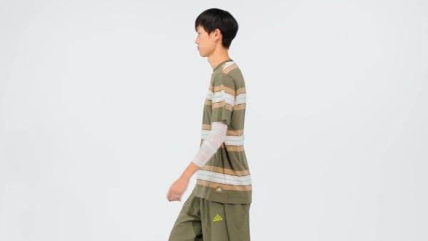 adidas Graphic Tee Olive Strata L Mens Product Image