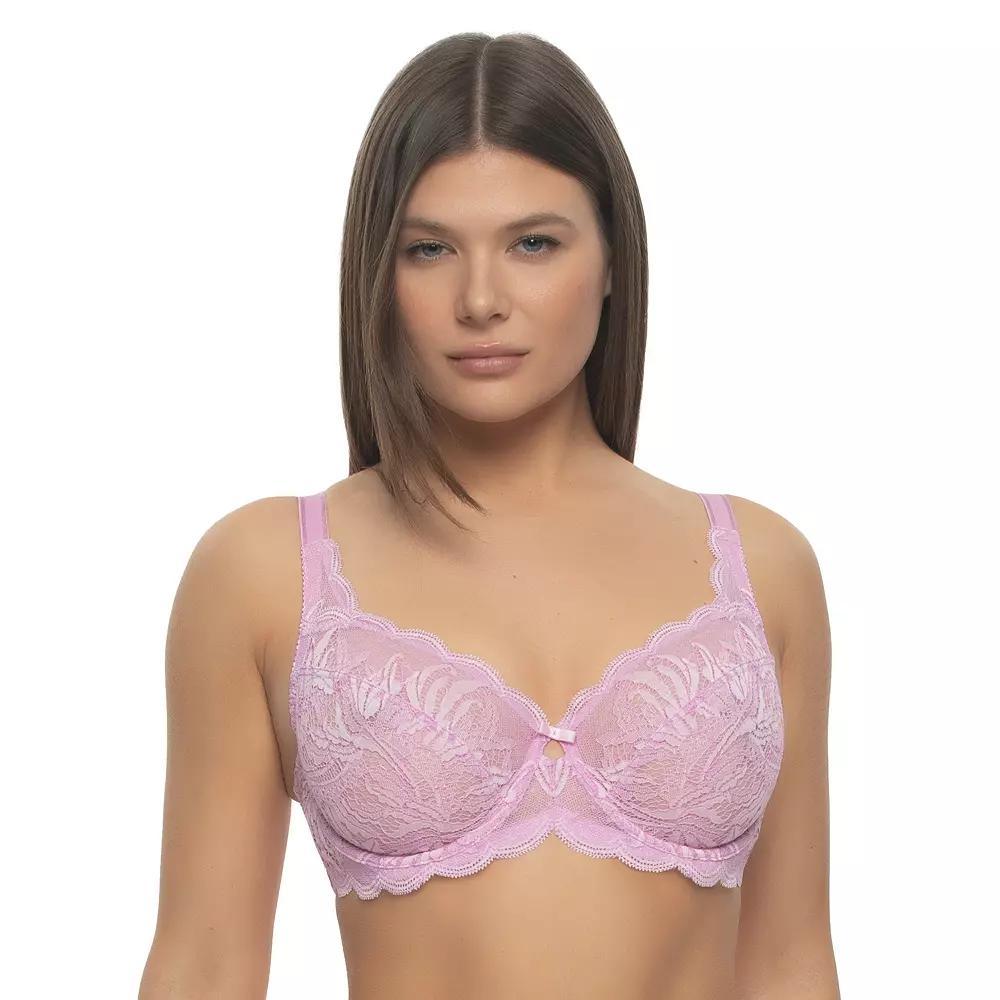 Women's Paramour by Felina Peridot Lace Bra 115073, Size: 38 Ddd, Crystal Purple Product Image