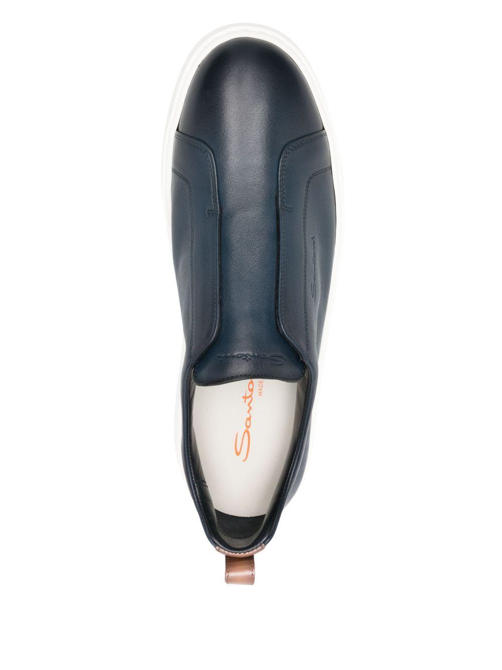 leather sneakers Product Image