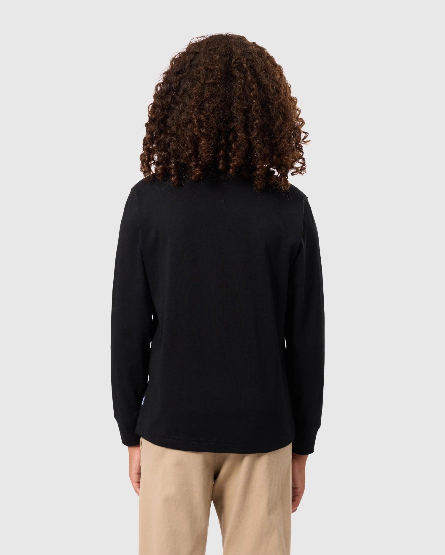 Kids Alberton Long Sleeve Tee 001 BLACK / L/14-16 Product Image