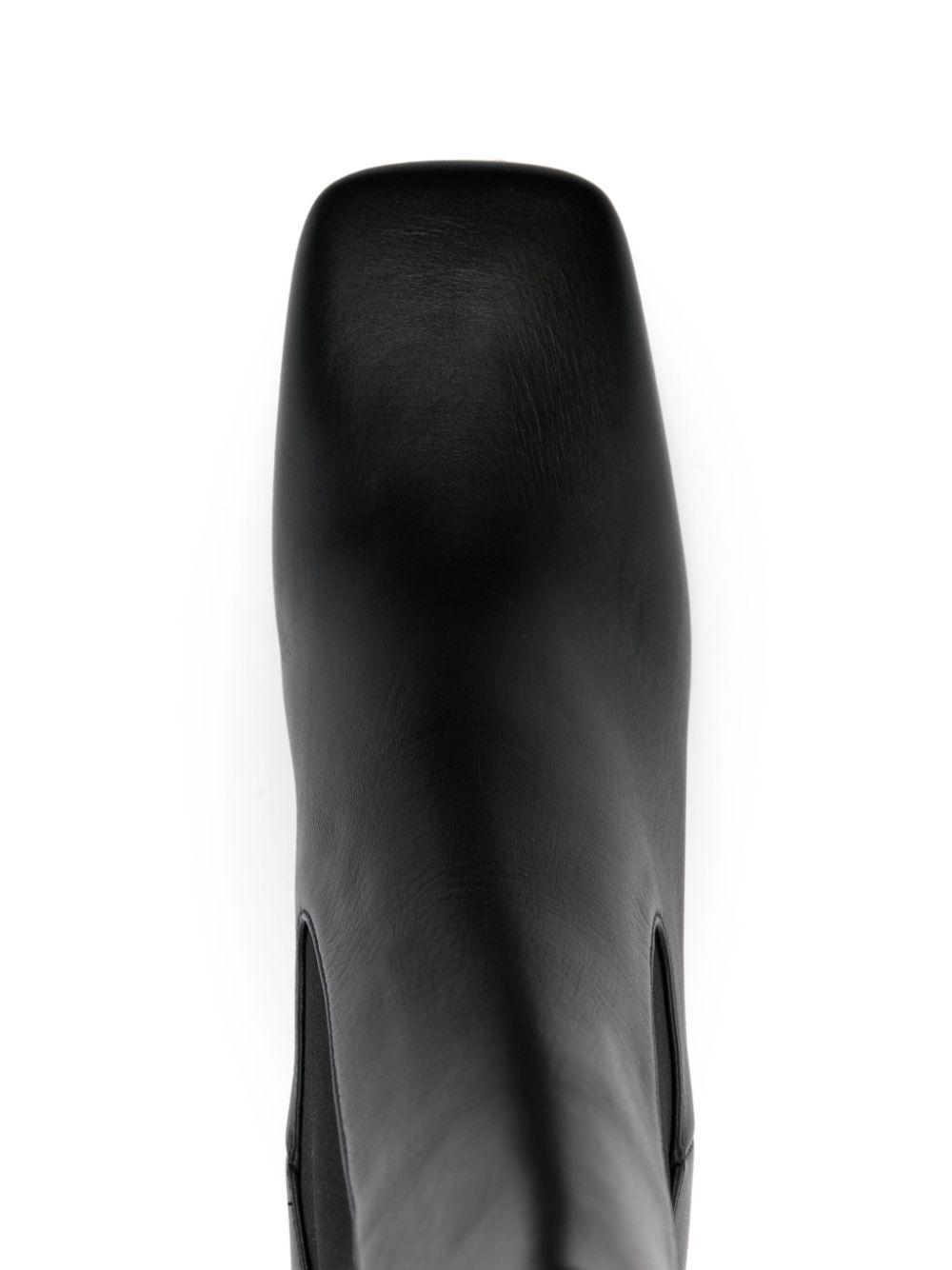 65mm leather boots Product Image