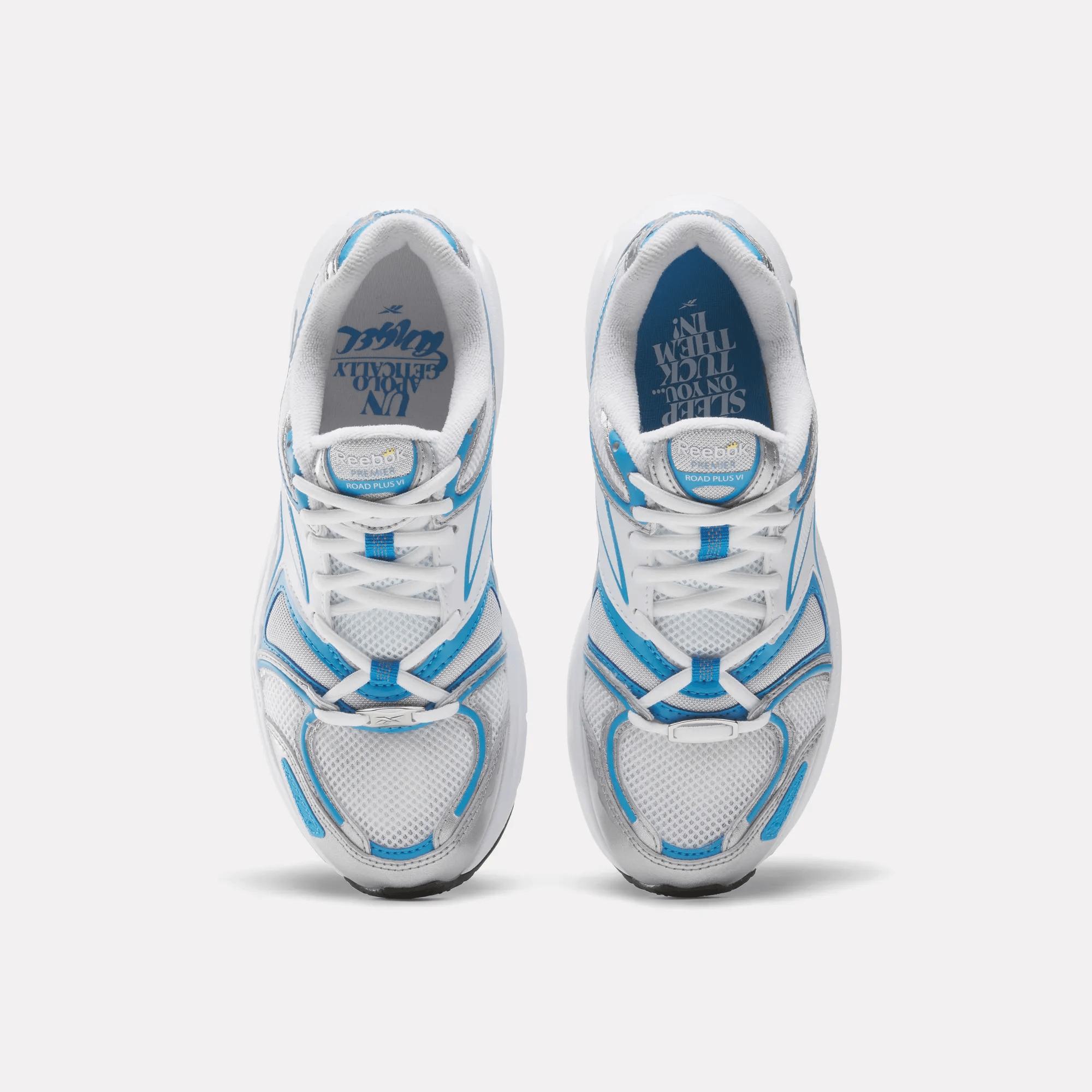 Women's Reebok x Angel Premier Road Plus VI Shoes in Silver Product Image