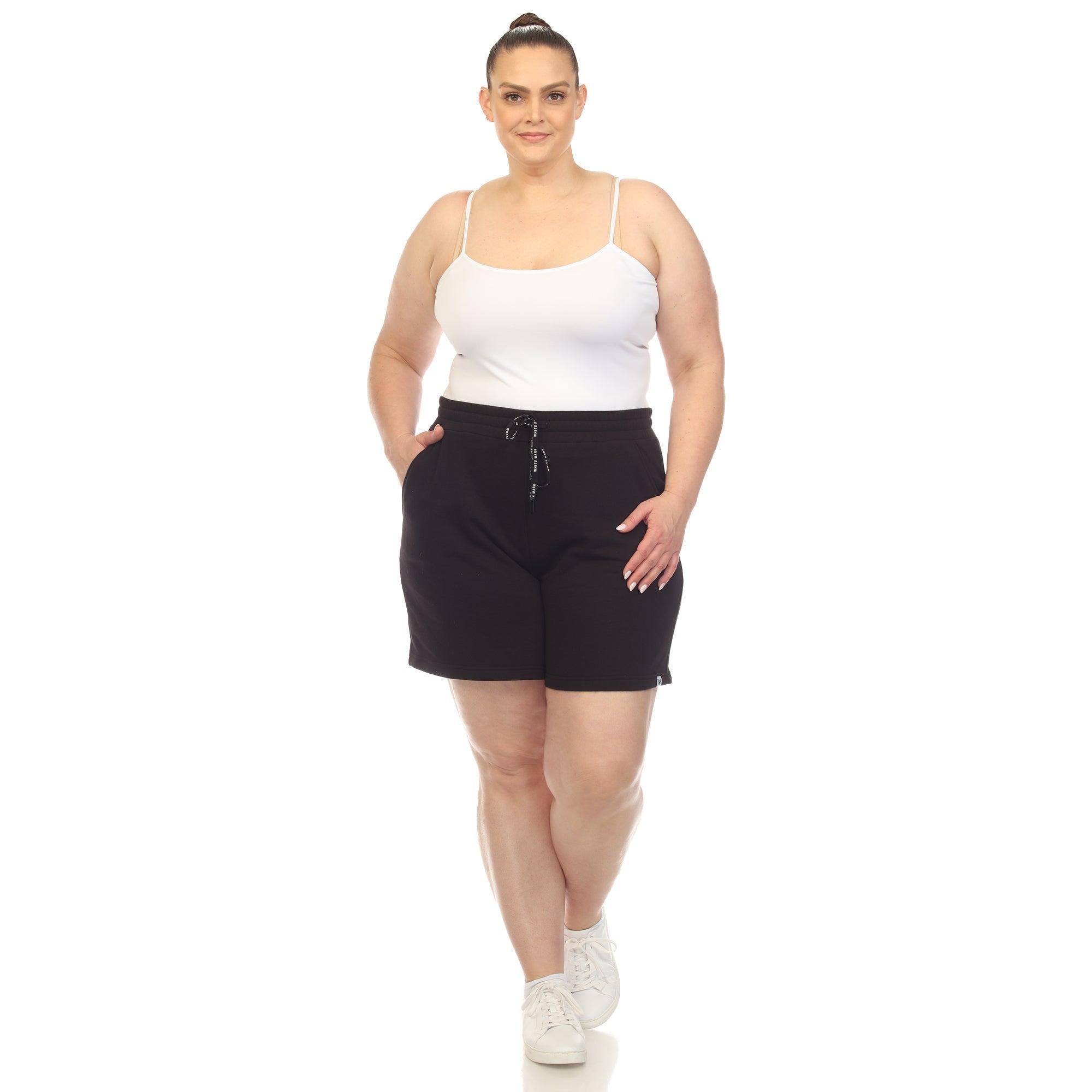 Super Soft Drawstring Waistband Sweat Short - Plus Product Image