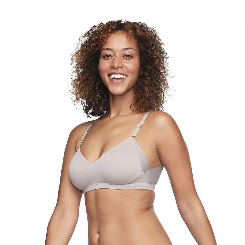Warners No Side Effects® Underarm and Back-Smoothing Comfort Wireless Lift T-Shirt Bra RN2231A, Women's, Size: 3XL, Mink Product Image