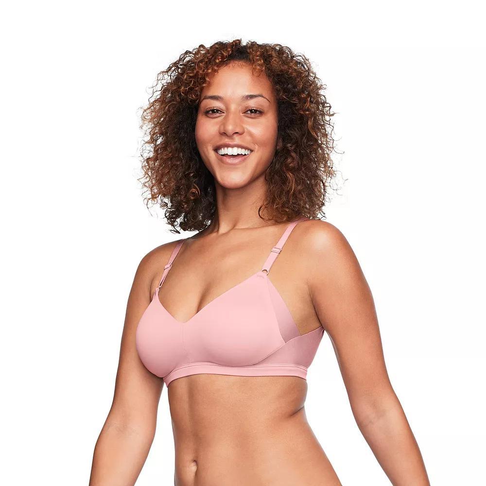 Warners No Side Effects® Underarm and Back-Smoothing Comfort Wireless Lift T-Shirt Bra RN2231A, Women's, Size: 3XL, Mink Product Image
