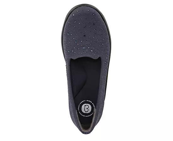 LifeStride Poppyseed 3 Womens Rhinestone Slip-ons Blue Product Image