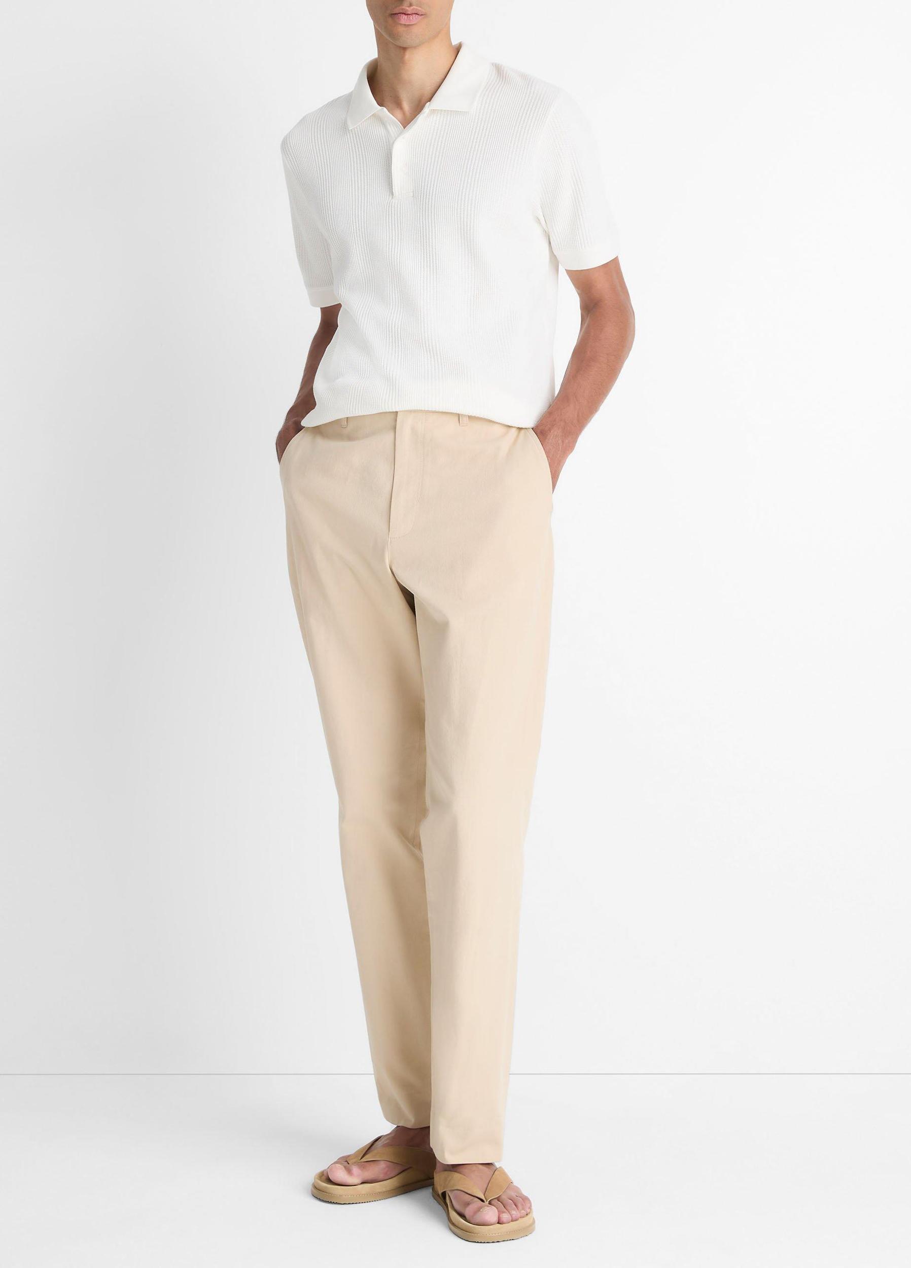 Variegated Pima Cotton Polo Shirt Product Image