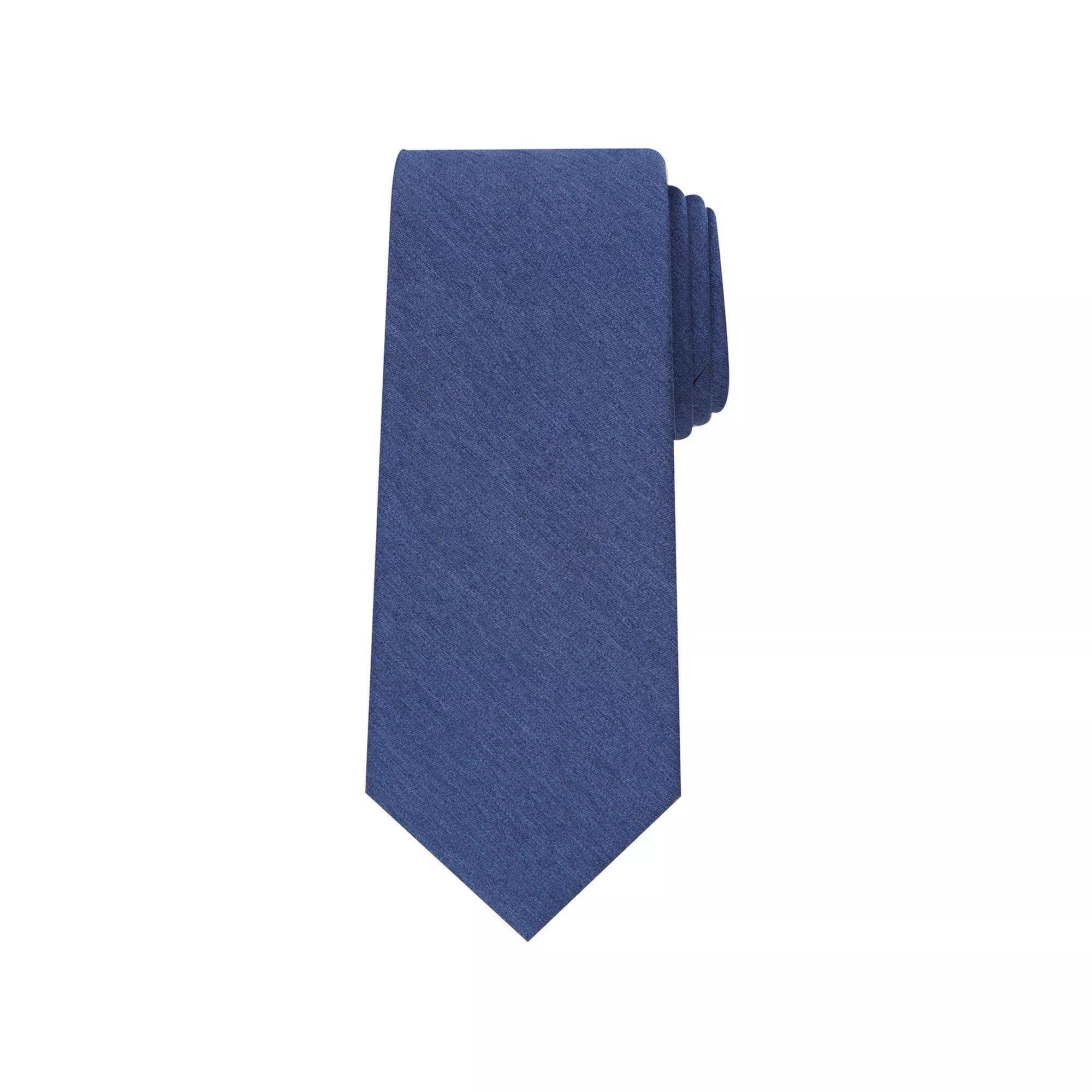 Men's Bespoke Solid Tie, Blue Creek Product Image