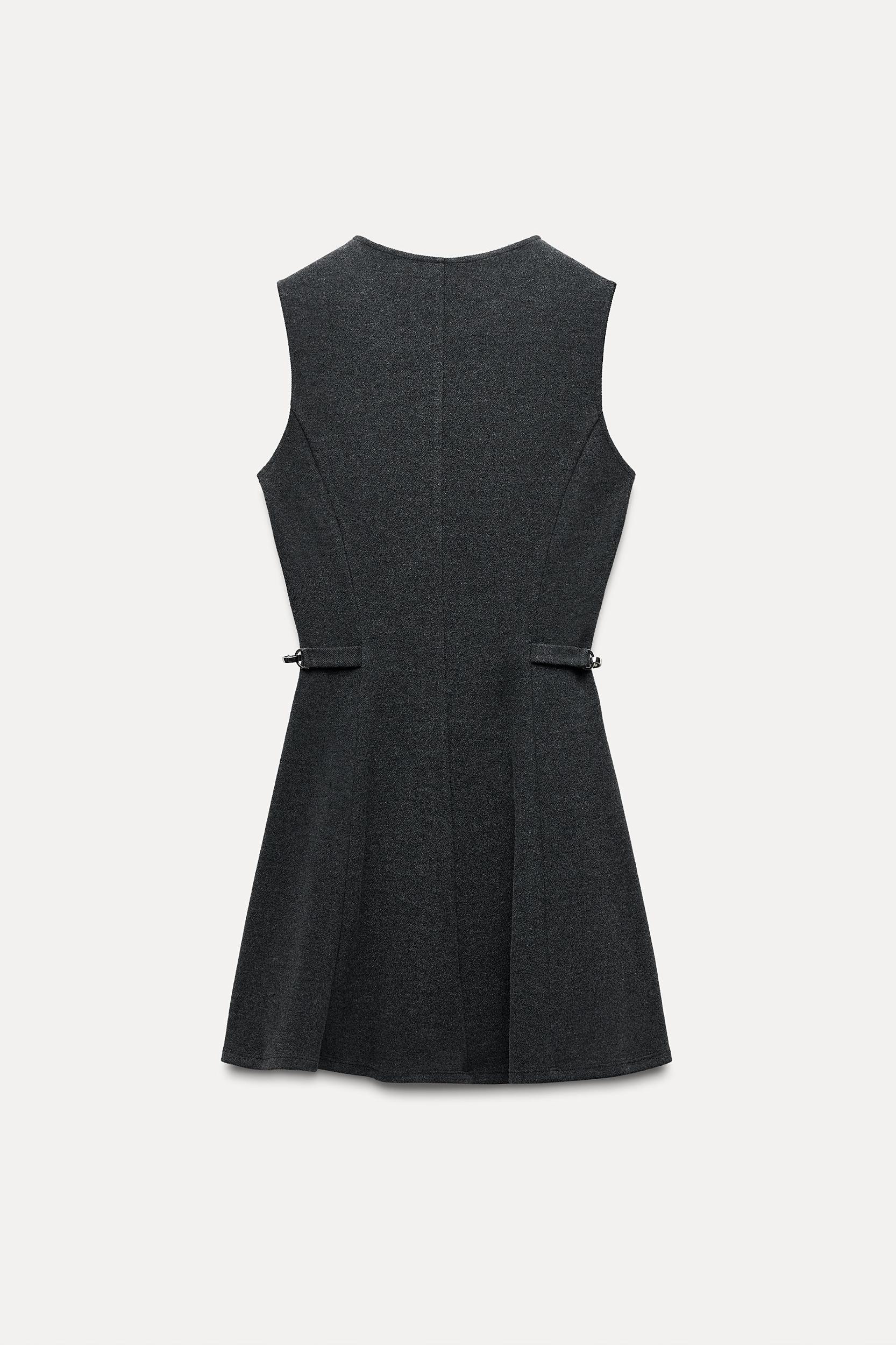 SOFT BUCKLE MINI DRESS Product Image