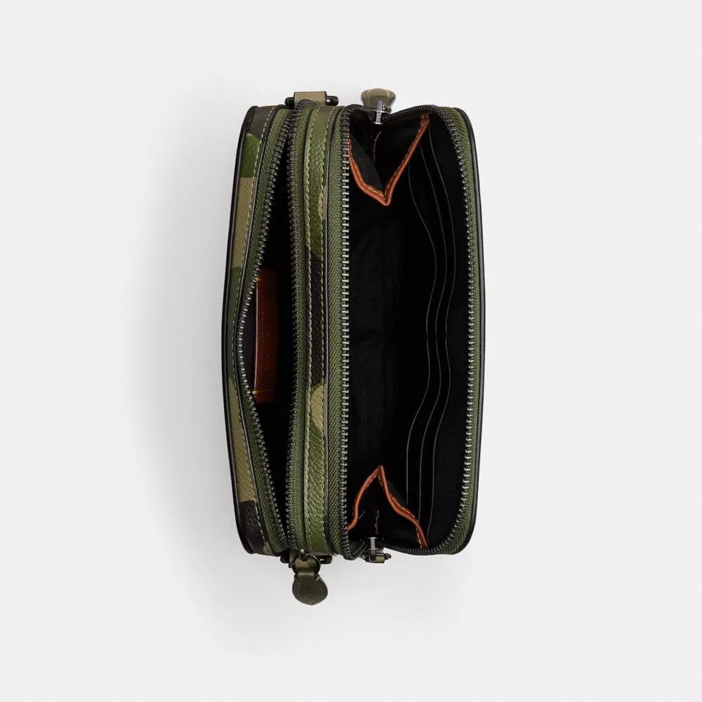 Charter Crossbody Bag 19 With Camo Print And Coach Graphic Product Image