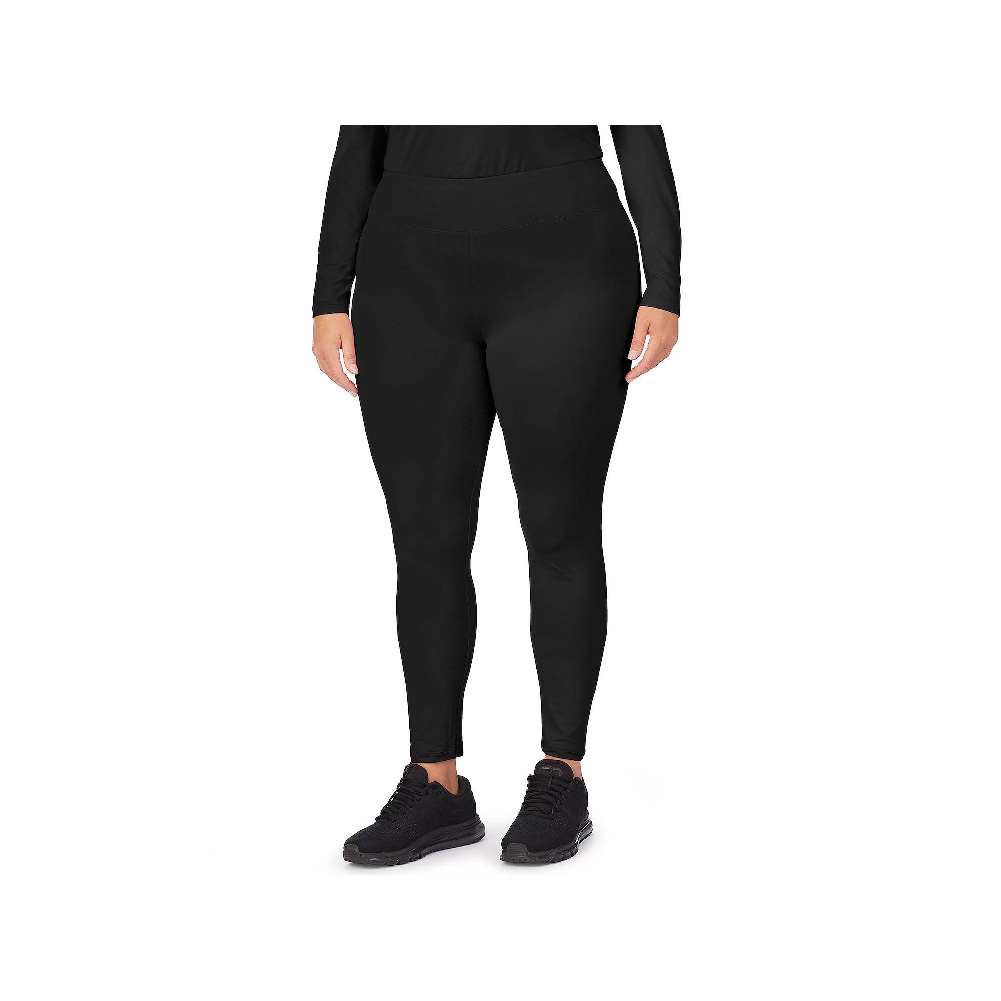 Plus Size Cuddl Duds Under Scrubs Leggings, Womens Product Image