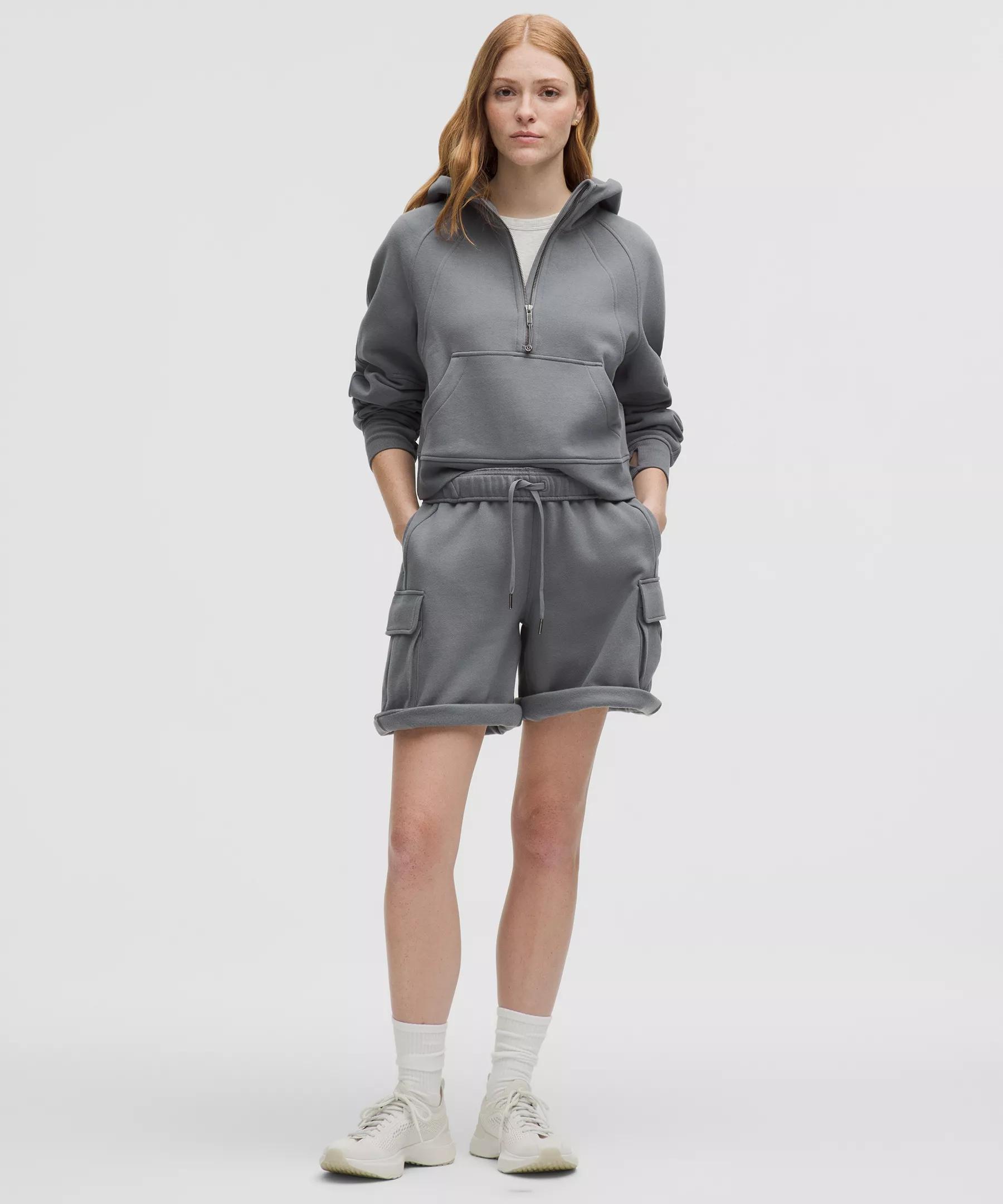 Scuba Oversized Half-Zip Hoodie Product Image