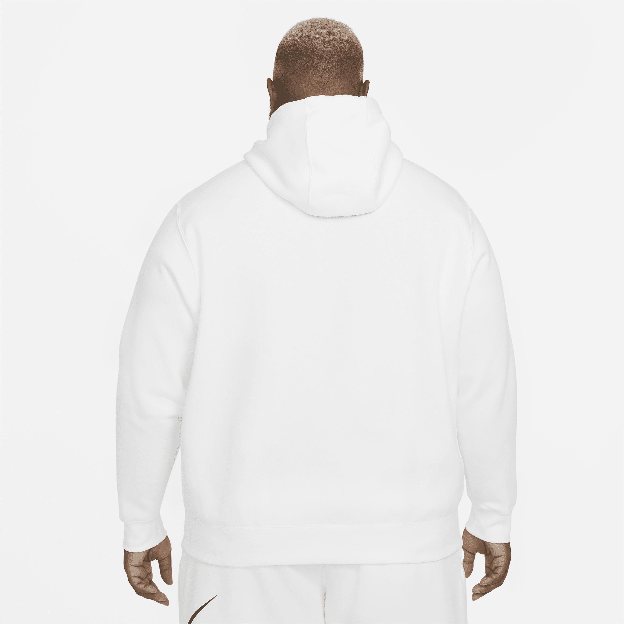 Mens Nike Sportswear Club Fleece Full-Zip Hoodie Grey Heather Product Image