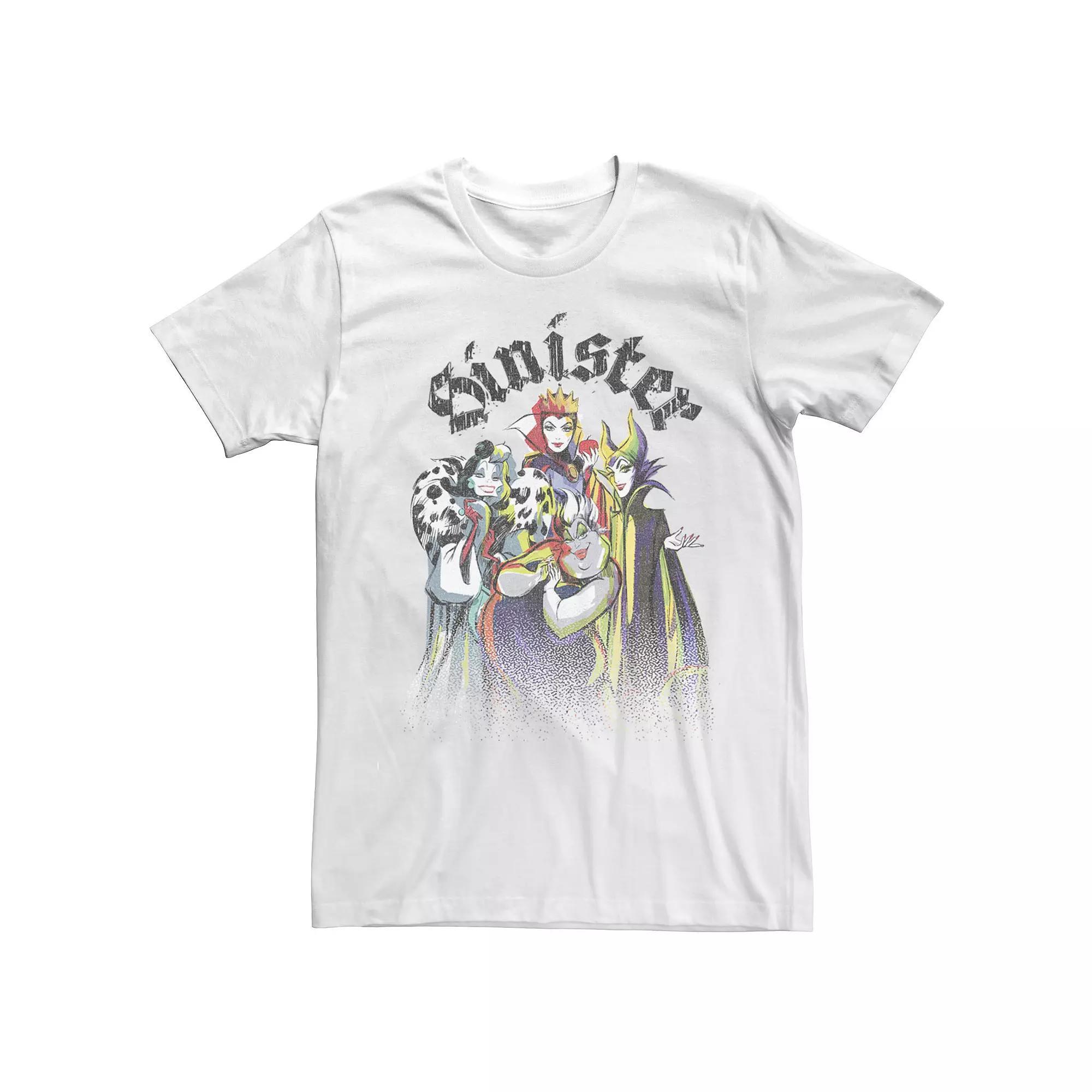 Mens Disney Villains Sinister Group Tee Product Image