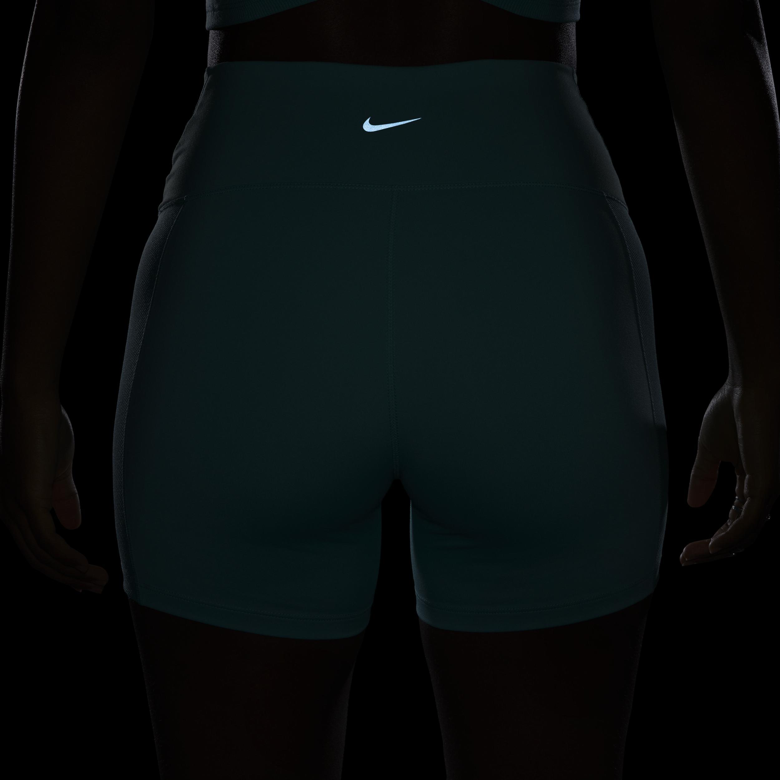 Nike Womens One Wrap High-Waisted 5 Biker Shorts Product Image