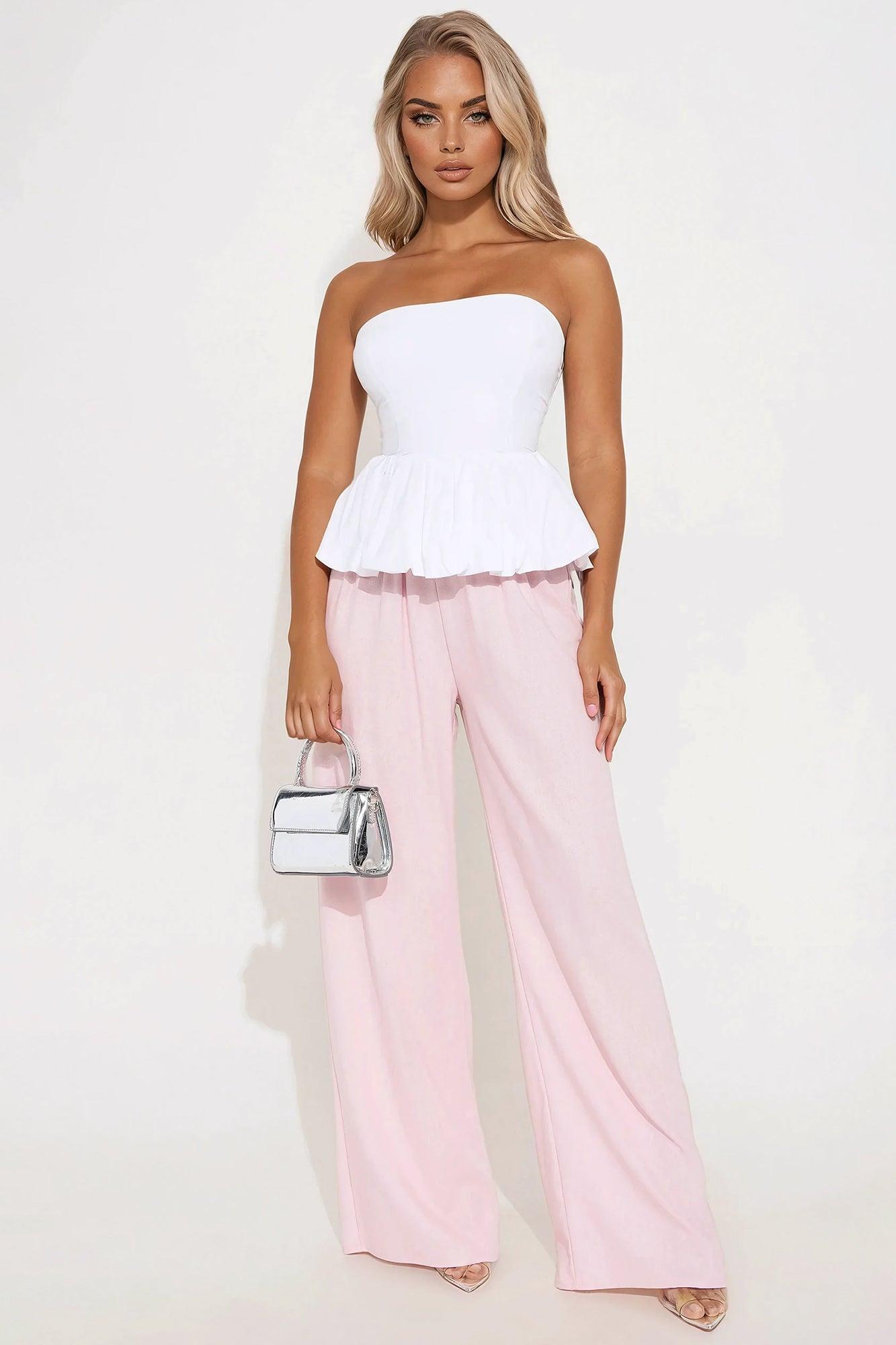 Dainty Daydream Bubble Top - Off White Product Image