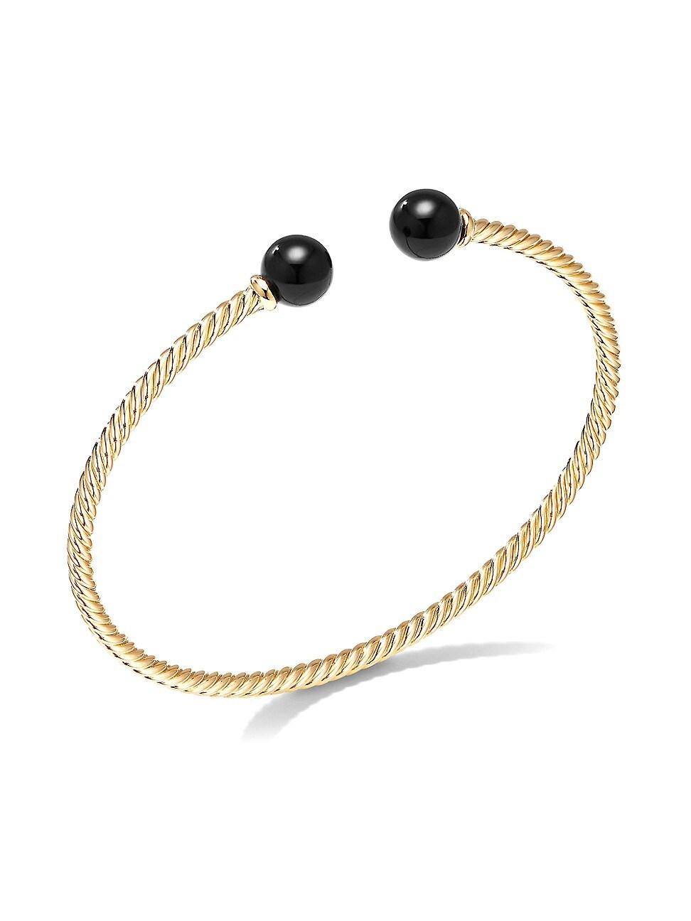 Womens Solari Bead Bracelet in 18K Yellow Gold Product Image