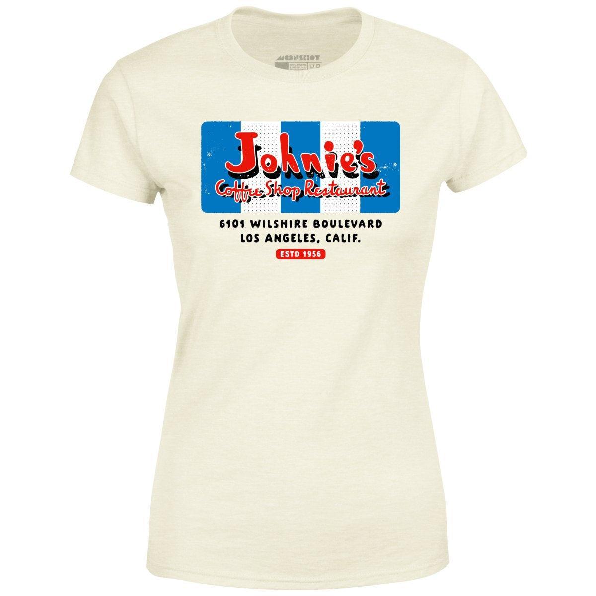 Johnie's Coffee Shop - Los Angeles, CA - Vintage Restaurant - Women's T-Shirt Female Product Image