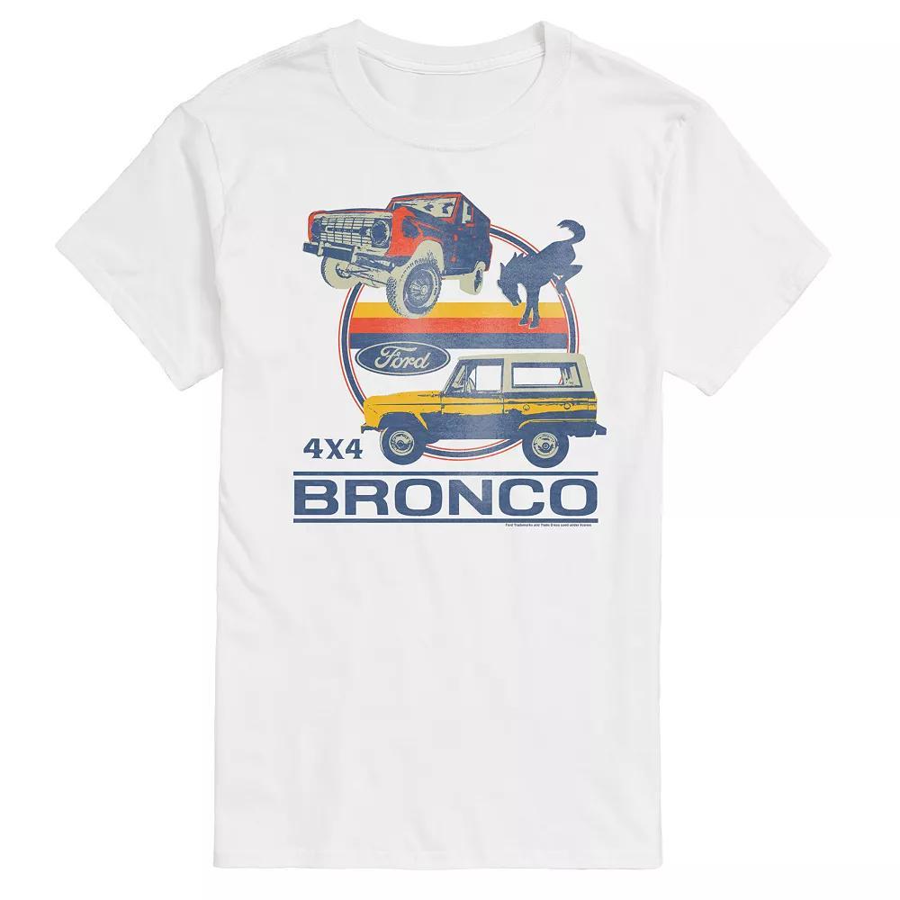 Big & Tall Ford Retro Bronco 4x4 Graphic Tee, Mens Product Image