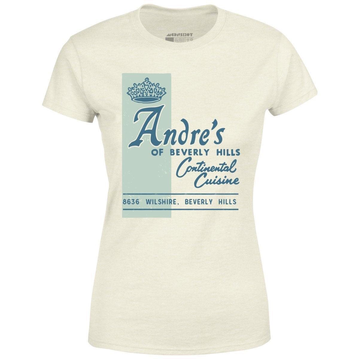 Andre's - Beverly Hills, CA - Vintage Restaurant - Women's T-Shirt Female Product Image
