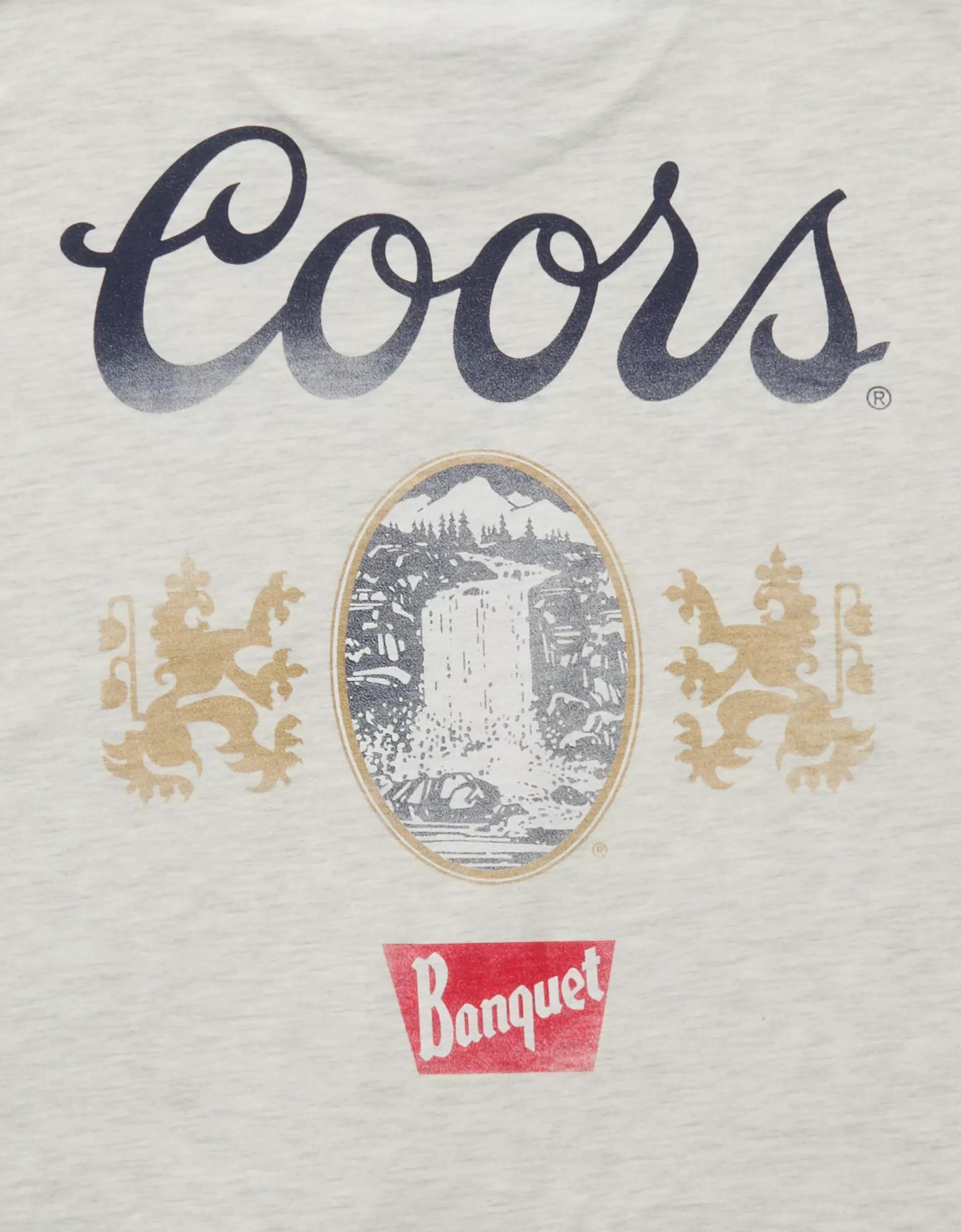 AE Boxy Coors Banquet Graphic T-Shirt Product Image