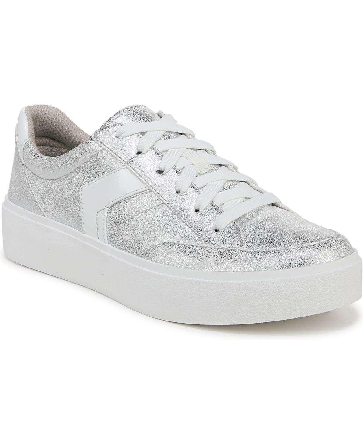 Dr. Scholl's Madison Lace Women's Sneakers, Size: 6.5, Silver Product Image