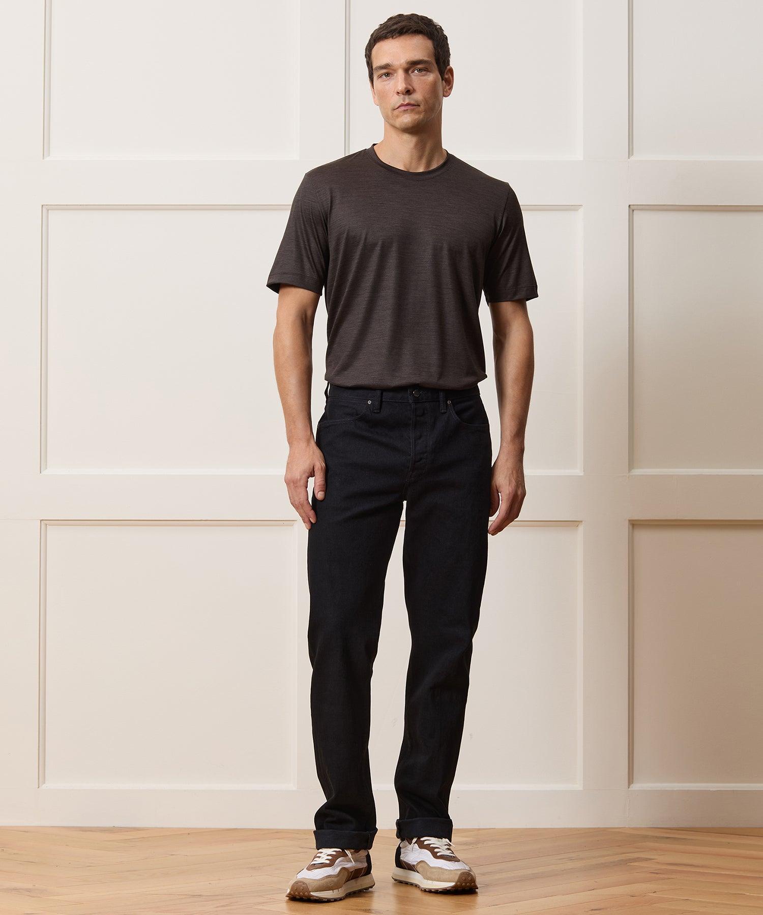Straight Japanese Selvedge Stretch Jean Product Image