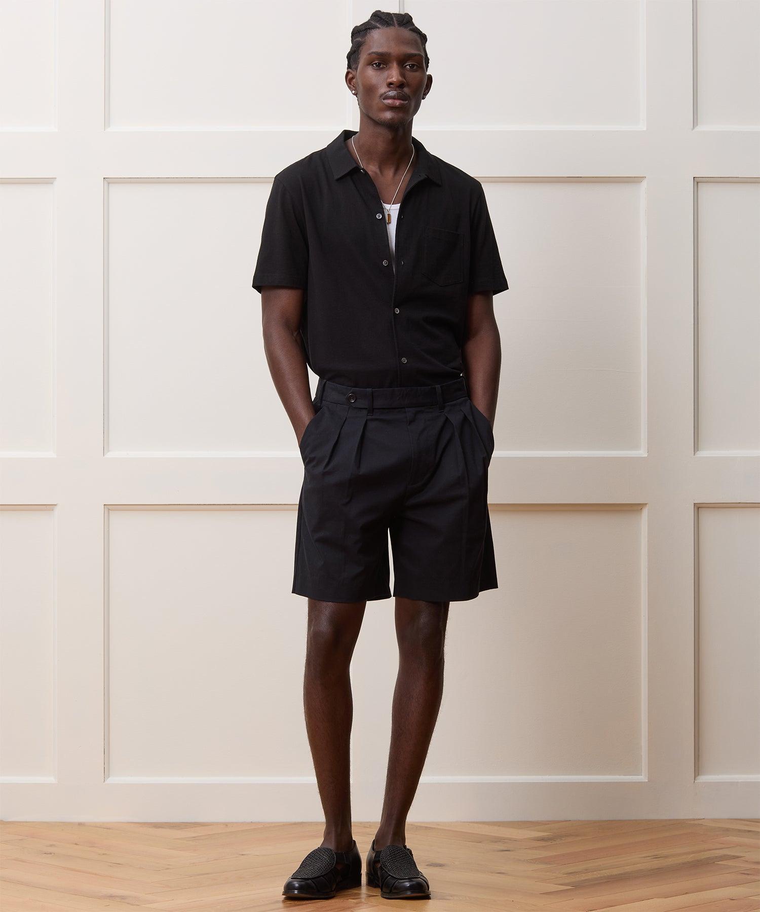 Made in L.A. Jersey Full-Placket Polo Product Image