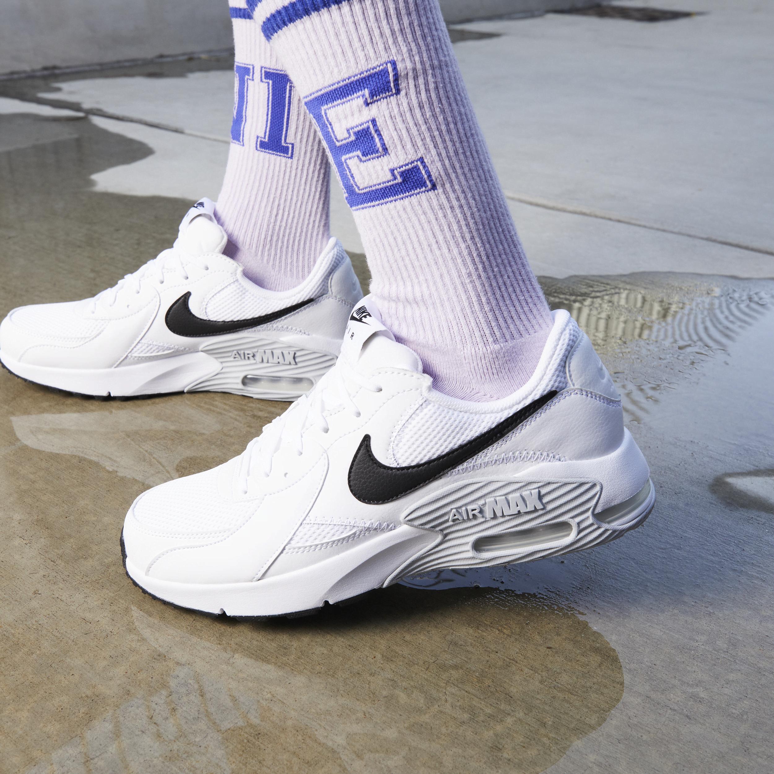 Nike Air Max Excee Mens Shoes Black Pure White Product Image