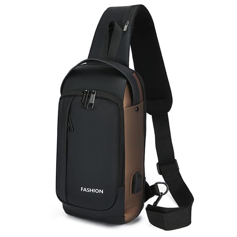 Padlock Lettering Sling Bag Product Image