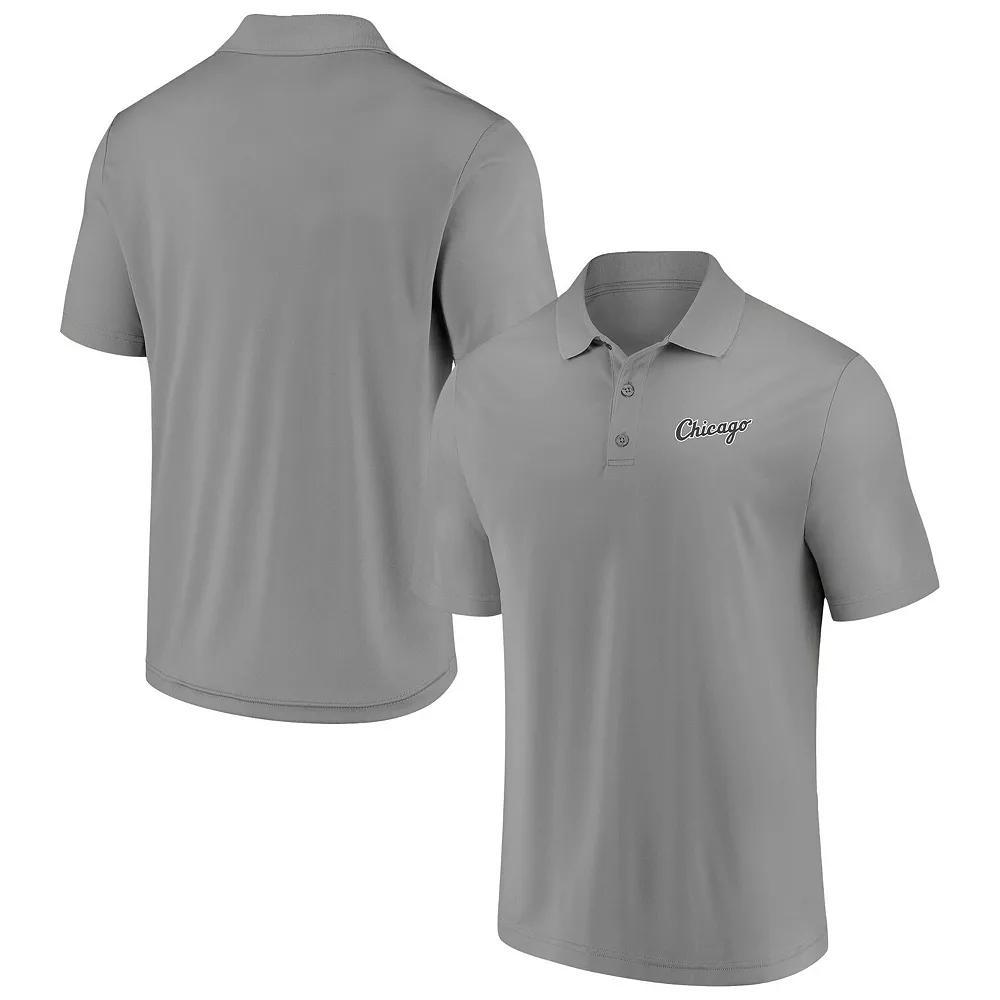 Men's Fanatics Gray Chicago White Sox Component Polo, Size: XXL, Grey Product Image