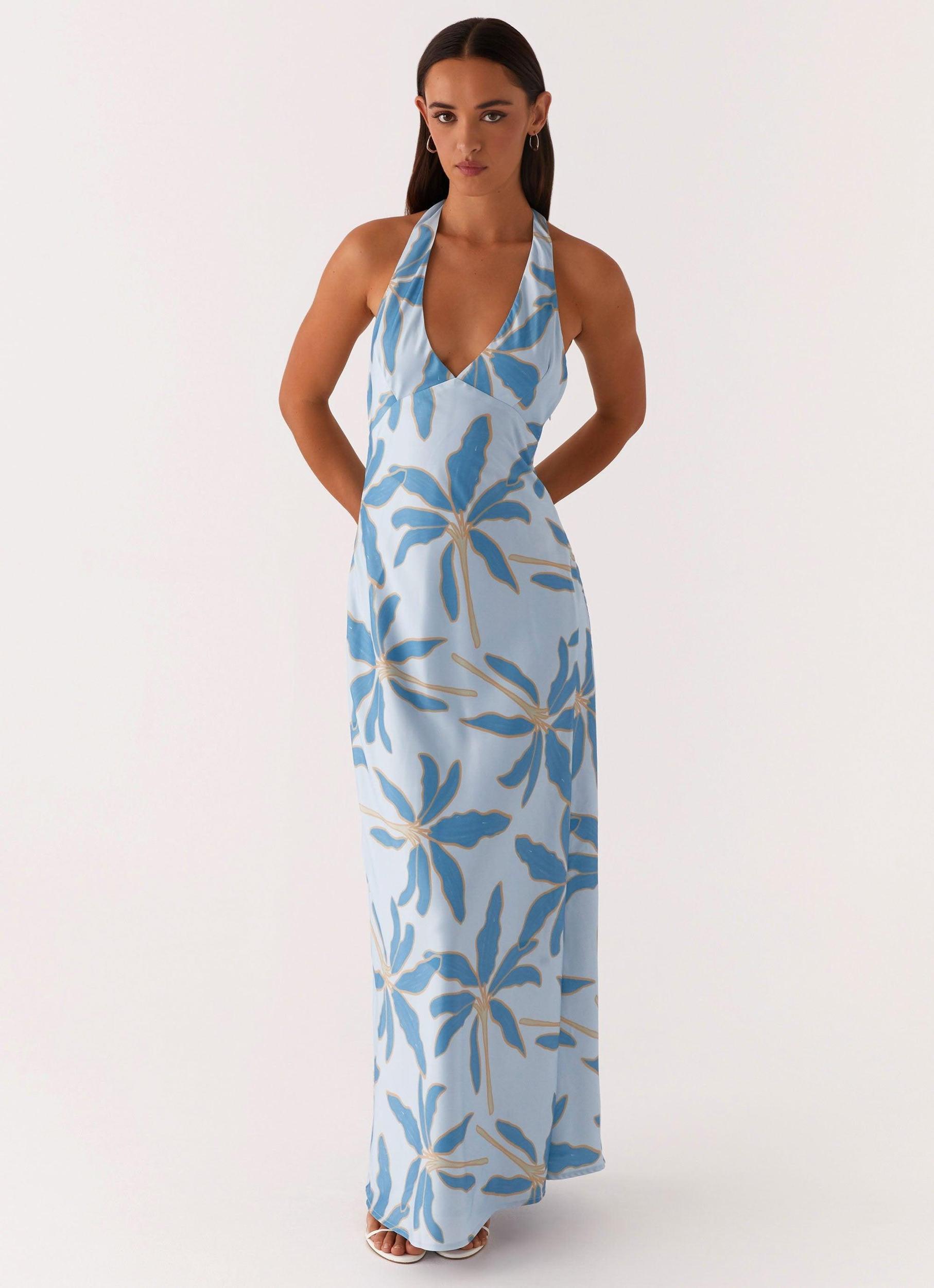 Angie Maxi Dress - Opulent Blue Product Image