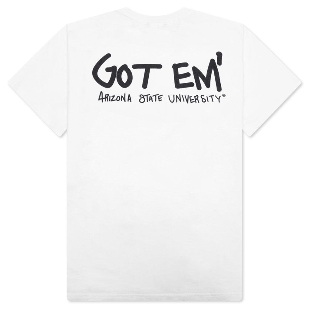 Feature x ASU GotEm Tee - White Male Product Image