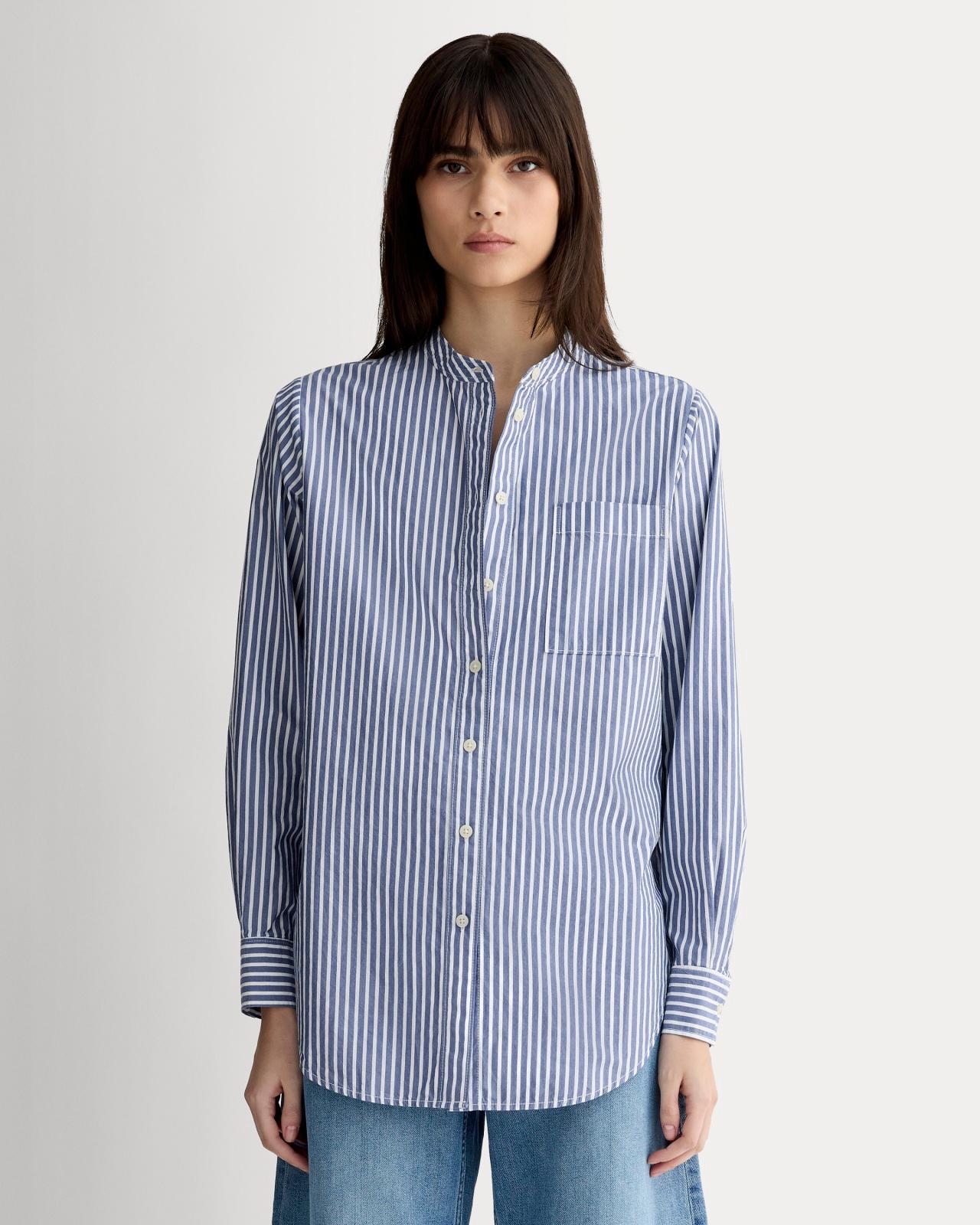 The Oversized Shirt in Ultrasoft Cotton Product Image