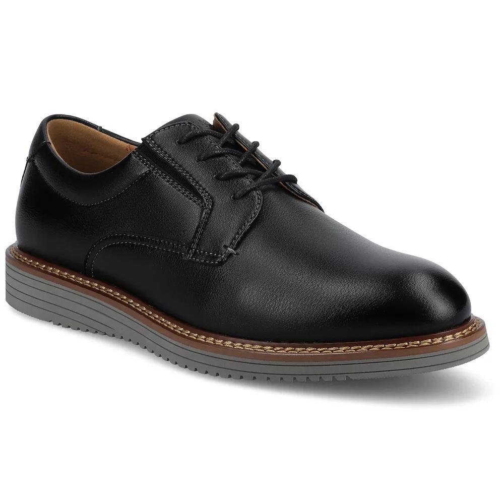 VANCE Killian Men's Flexible Casual Hybrid Dress Shoes in Regular and Wide, Size: 10 Wide, Black Product Image