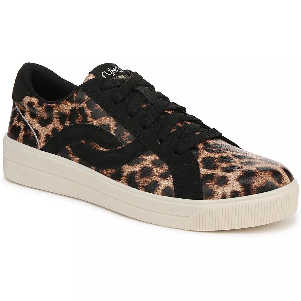 Ryka Viv Next Women's Lace-up Sneakers, Size: 9.5 Wide, Leopard Product Image