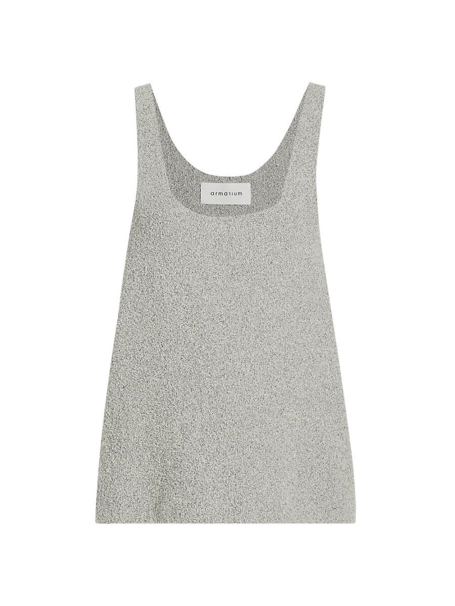 Womens Doris Cotton Boucle Tank Product Image