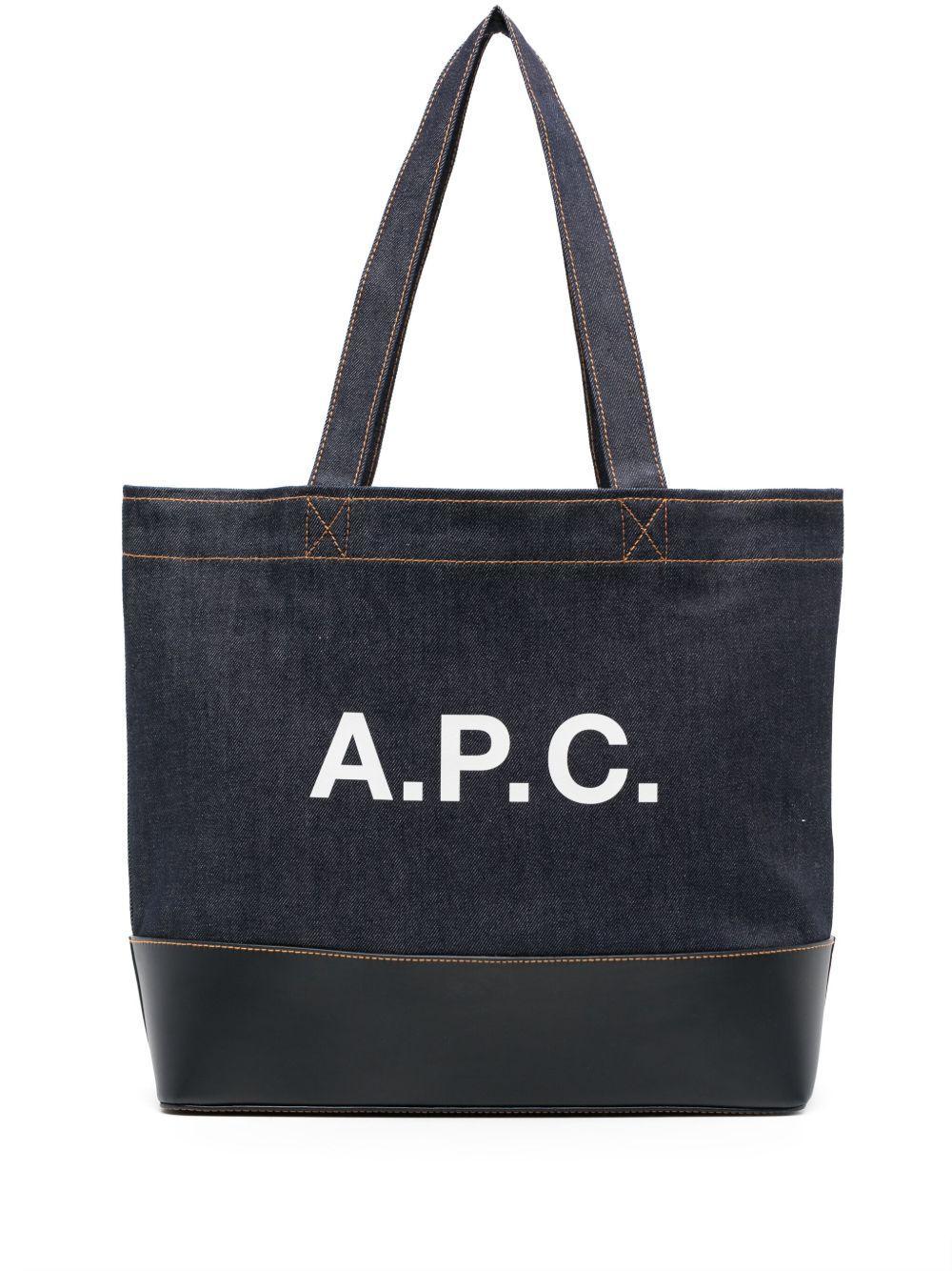 Axel denim tote bag Product Image