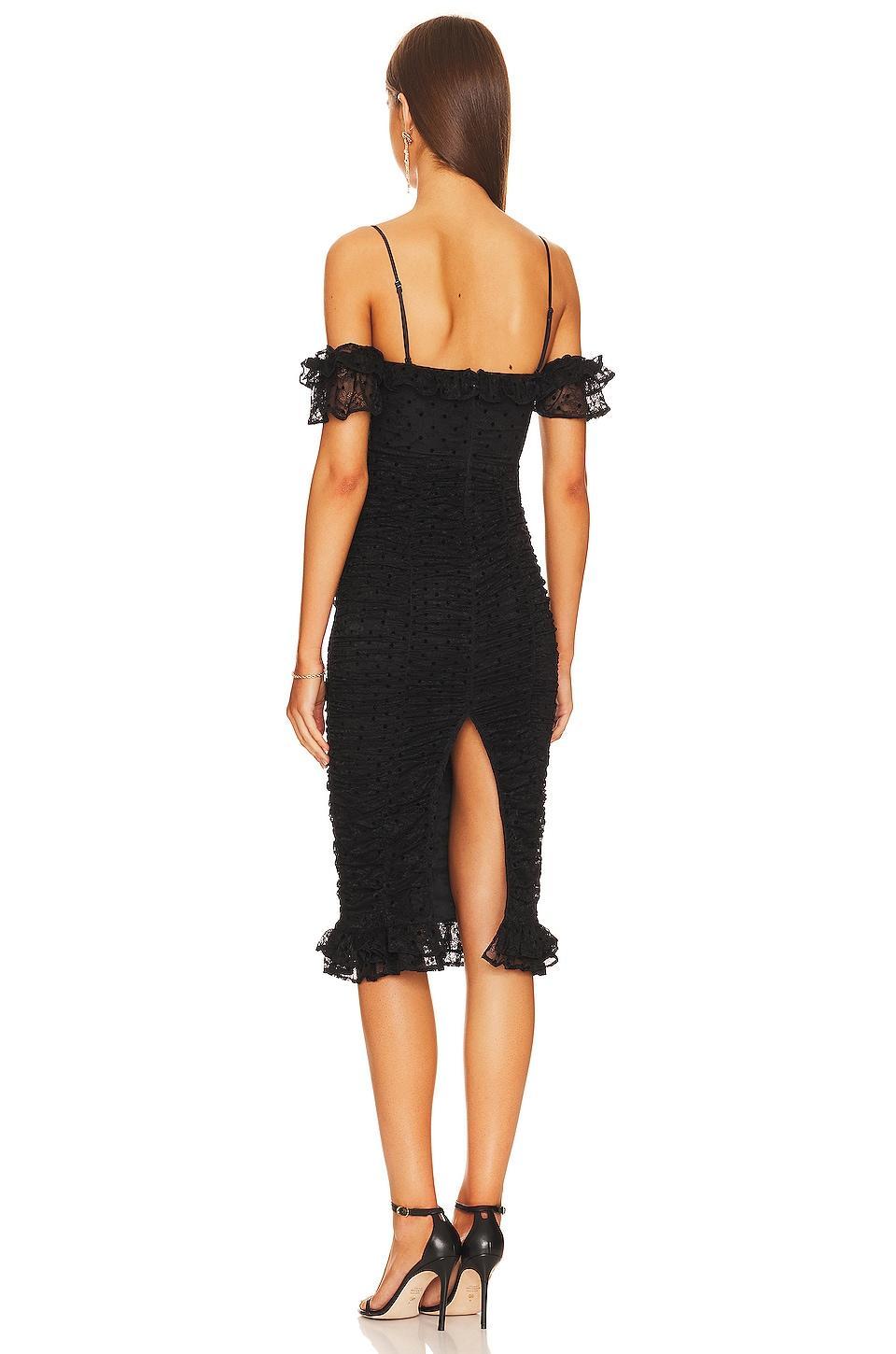 Clare Lace Midi Dress MAJORELLE Product Image
