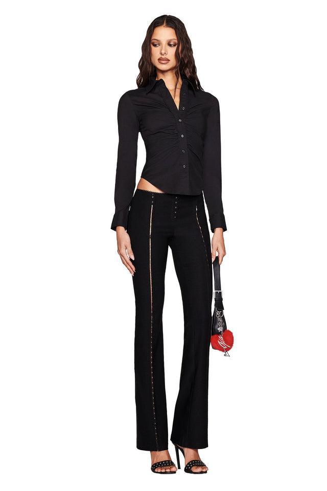 MONICA SHIRT - BLACK Product Image