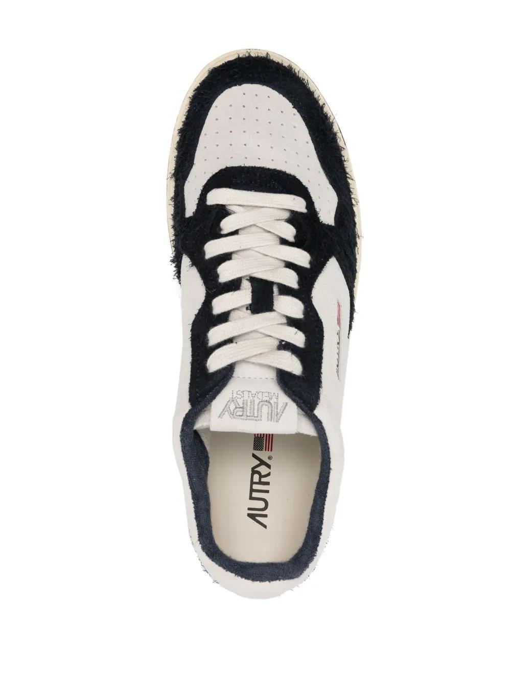 Medalist two-tone suede sneakers Product Image