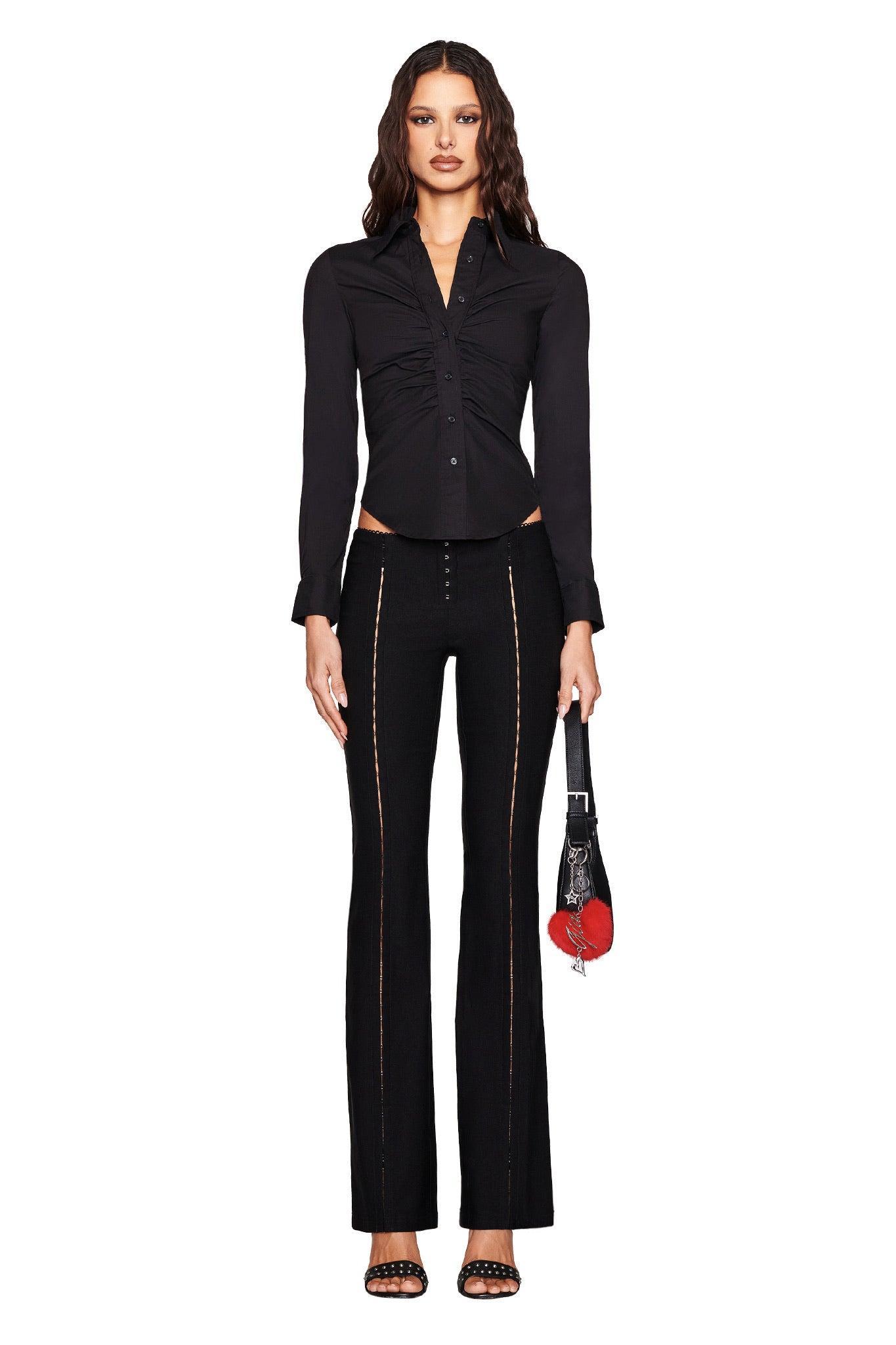 MONICA SHIRT - BLACK Product Image