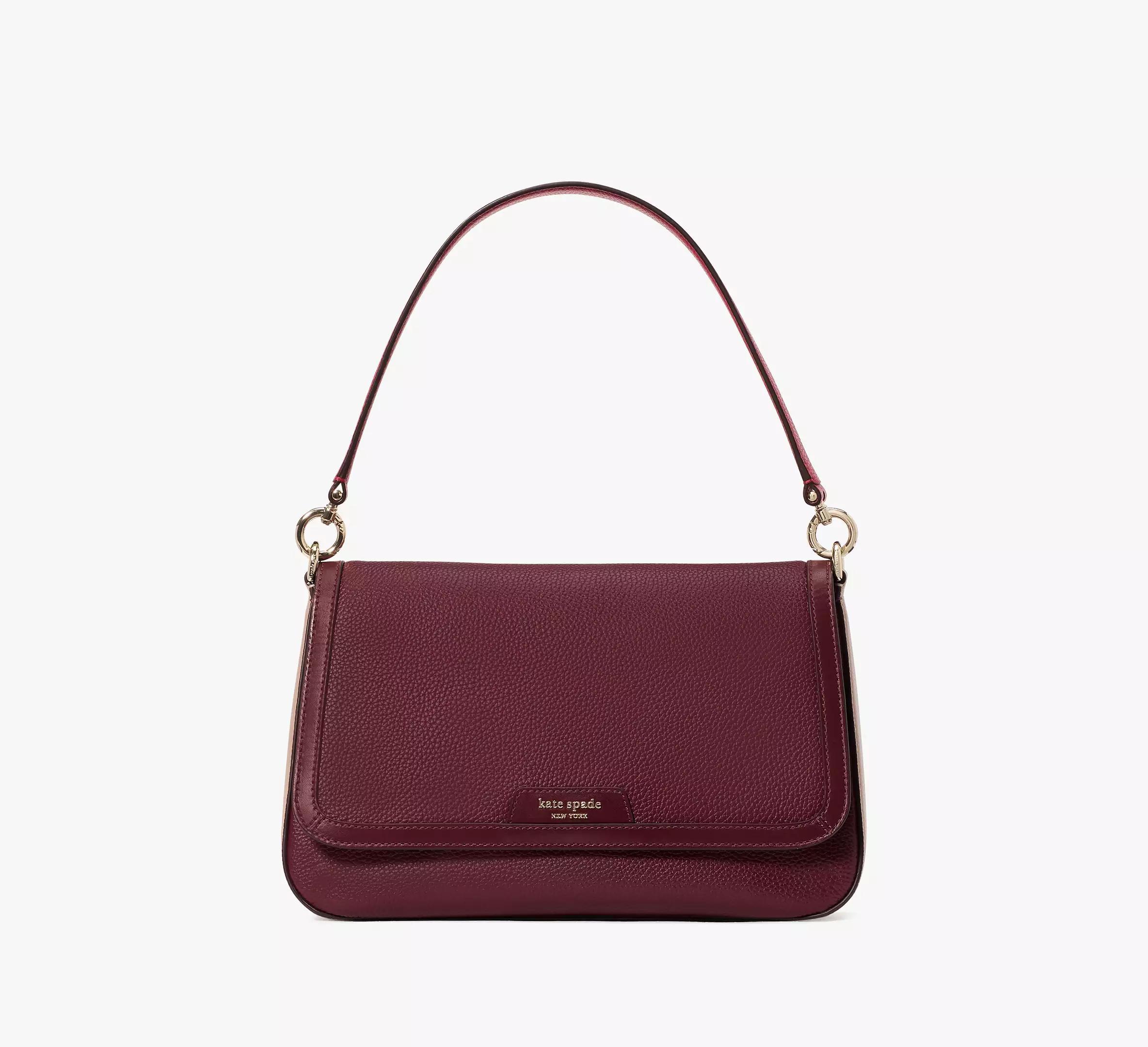 Hudson Colorblocked Convertible Flap Shoulder Bag Product Image