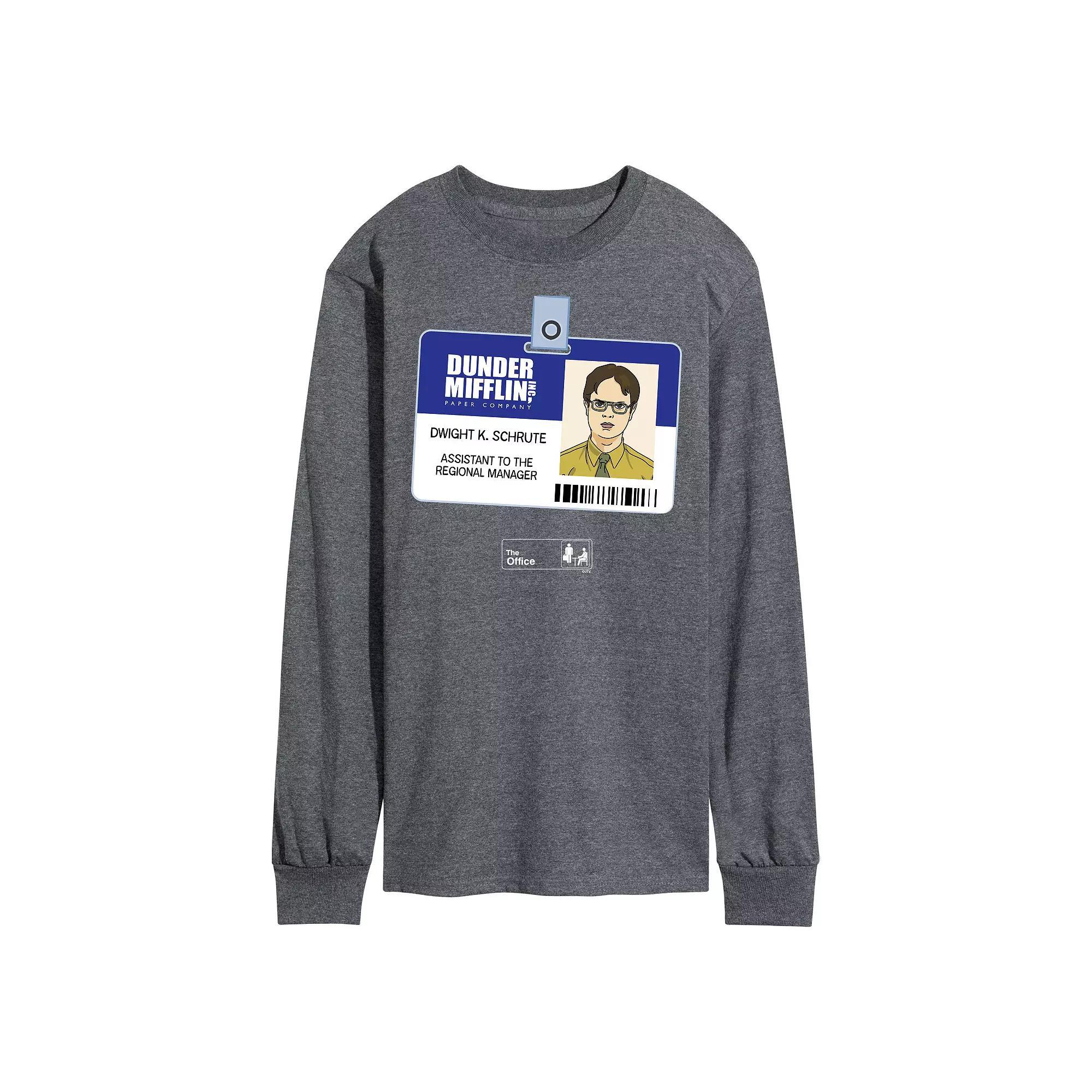 Mens The Office Dwight Schrute Badge Tee Product Image