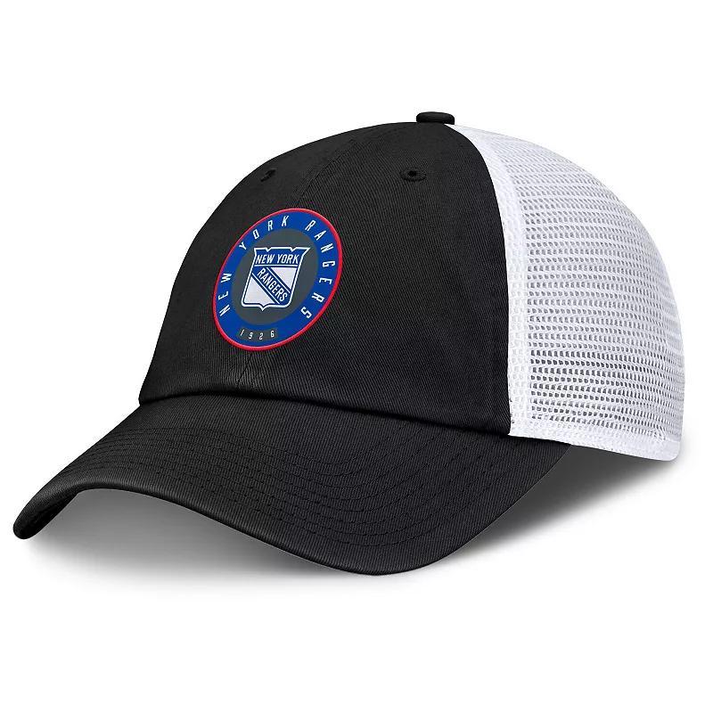 Men's Fanatics  Black/White St. Louis Blues Averie Trucker Adjustable Hat Product Image